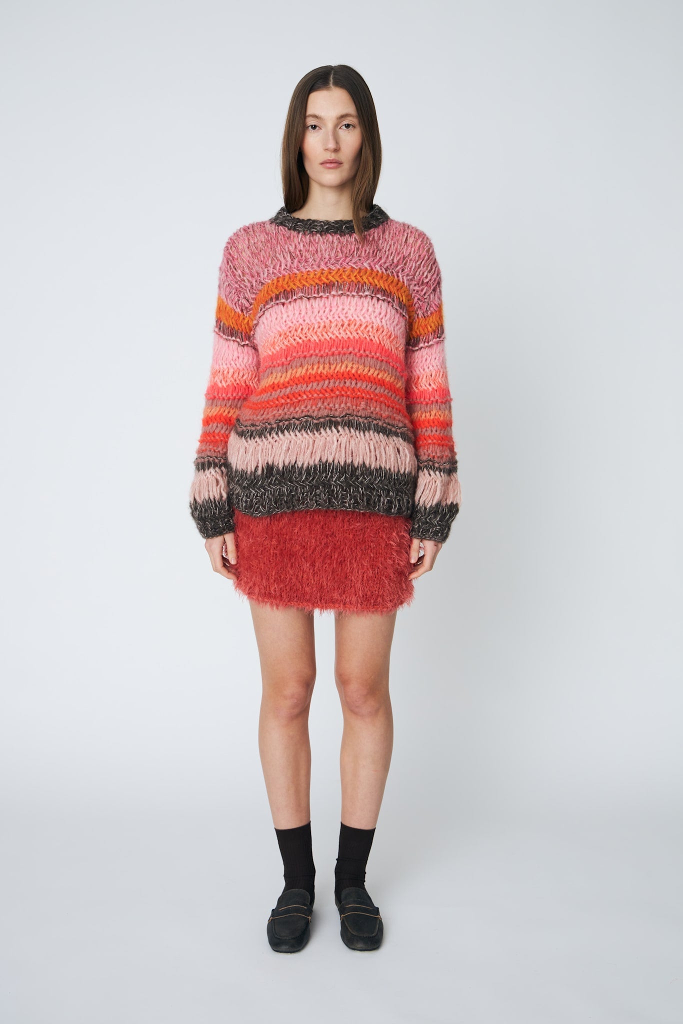 GENOVA PULLOVER - 220 CORAL PINK - DawnxDare.com