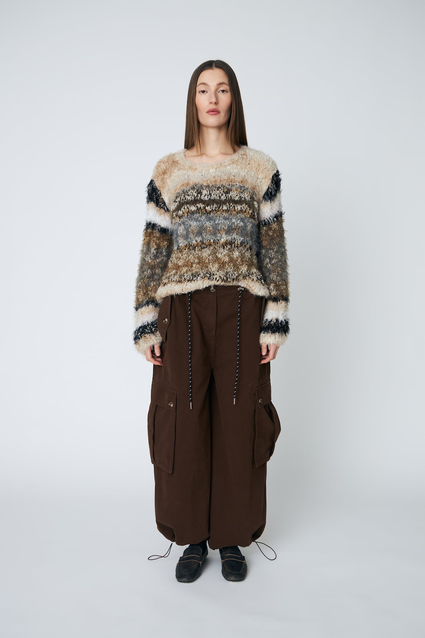 ELOISE PULLOVER - 193 SHITAKE - DawnxDare.com