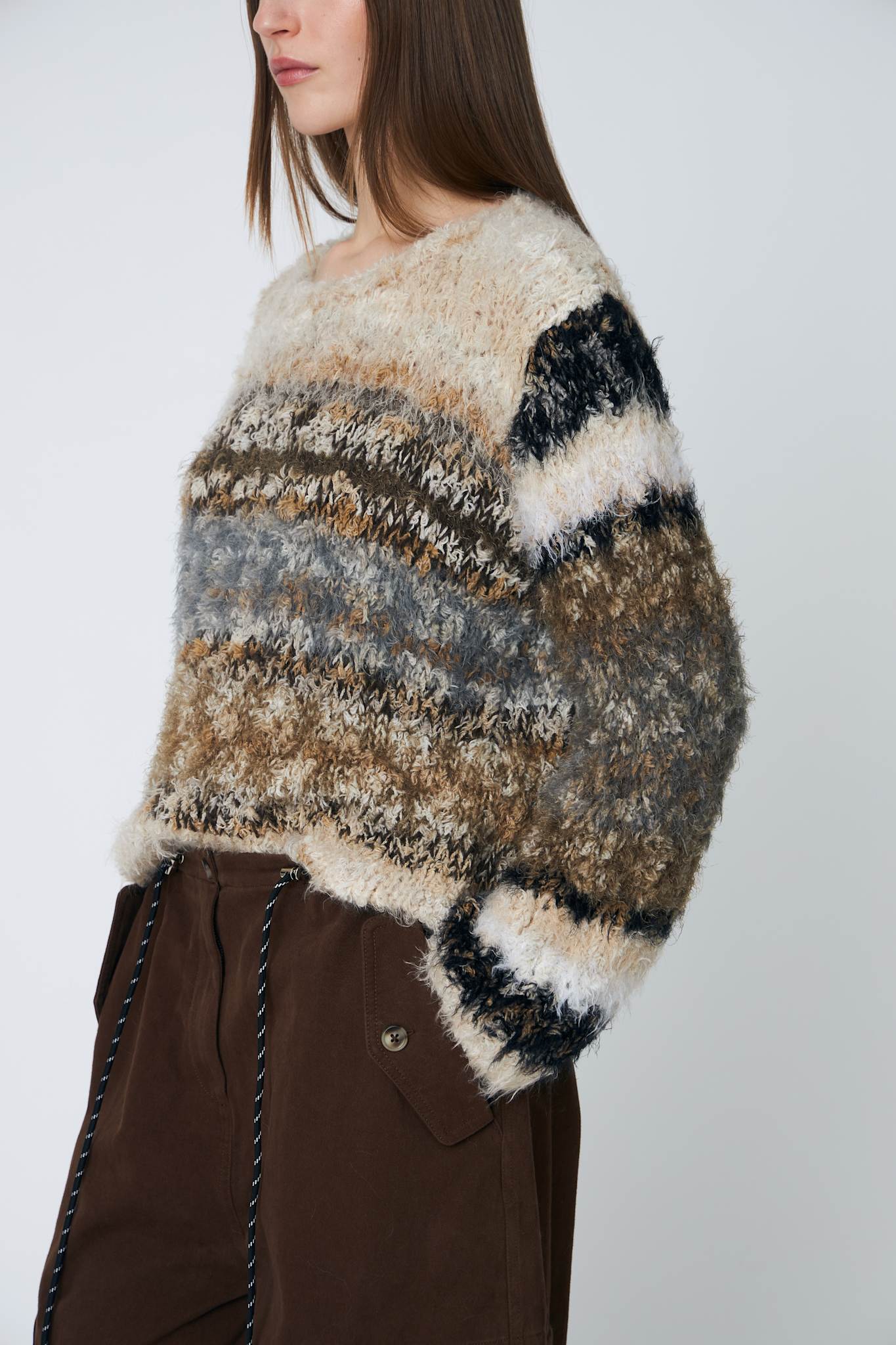 ELOISE PULLOVER - 193 SHITAKE - DawnxDare.com