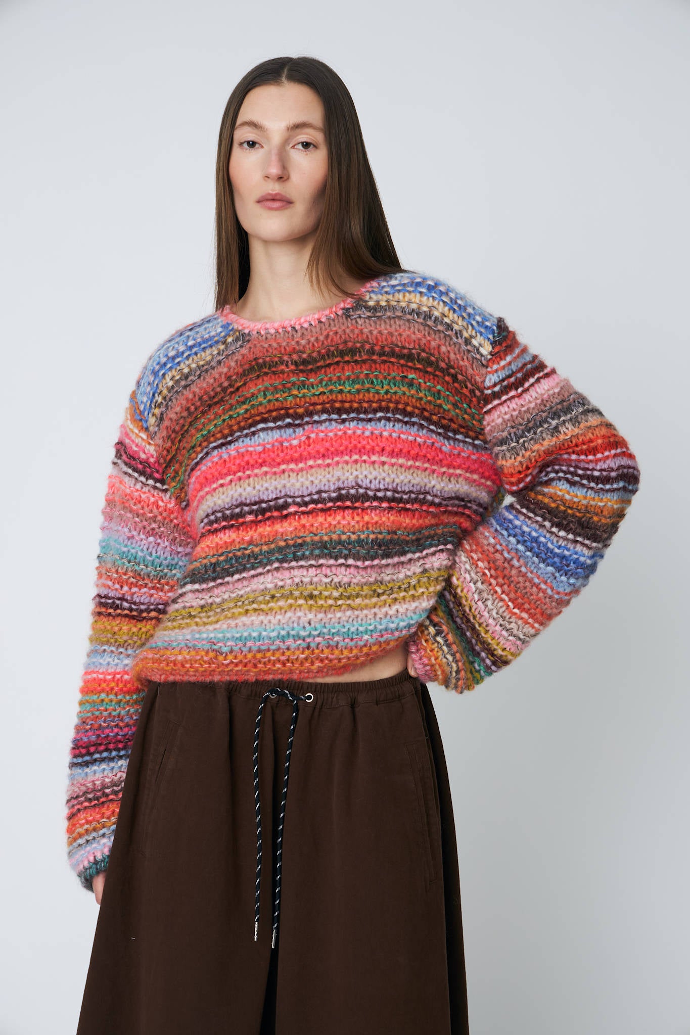 SASSIE PULLOVER - 900 MULTI - DawnxDare.com