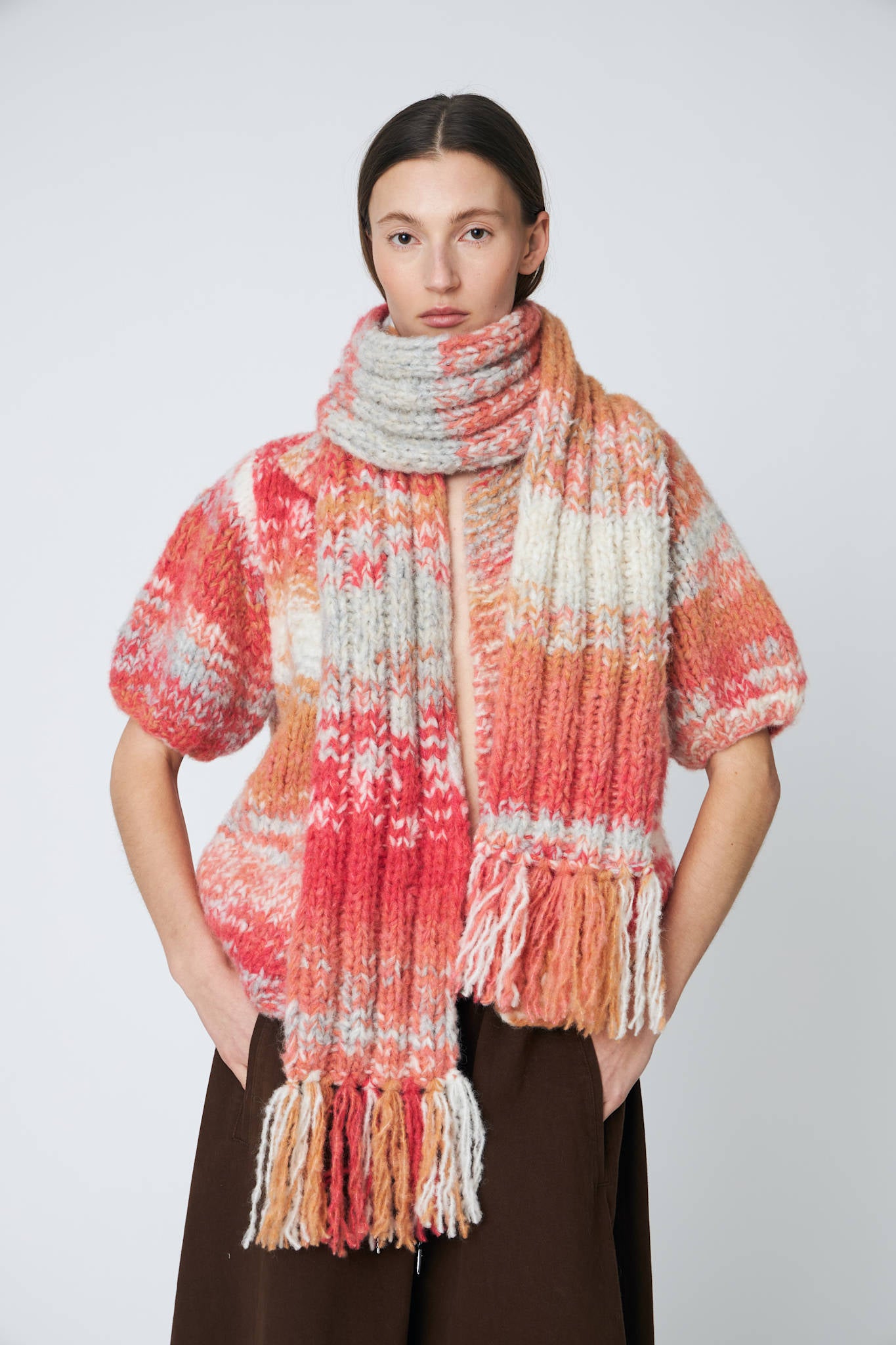 MOA CARDIGAN - 337 GARNET - DawnxDare.com