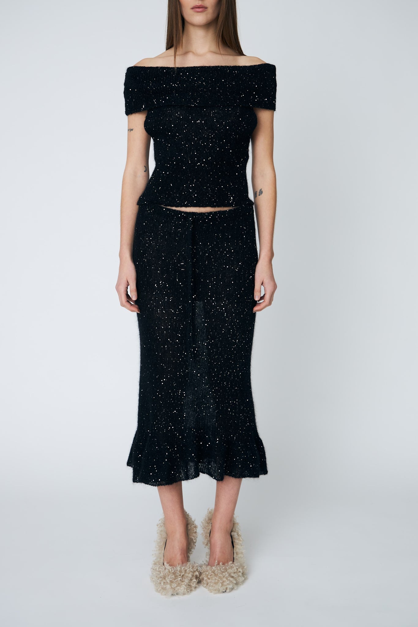 MAGGIE DRESS - 199 BLACK - DawnxDare.com