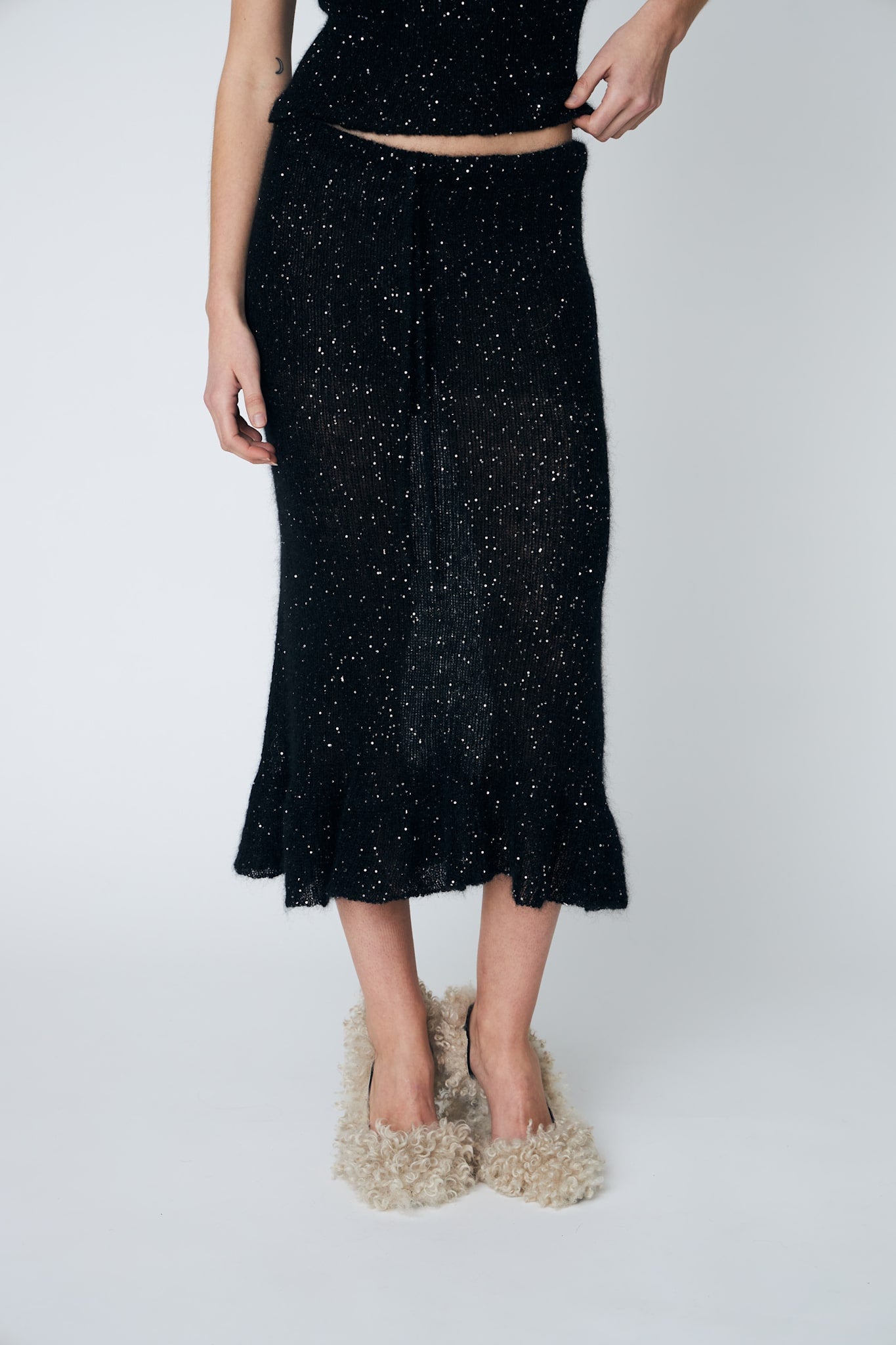 MAGGIE DRESS - 199 BLACK - DawnxDare.com