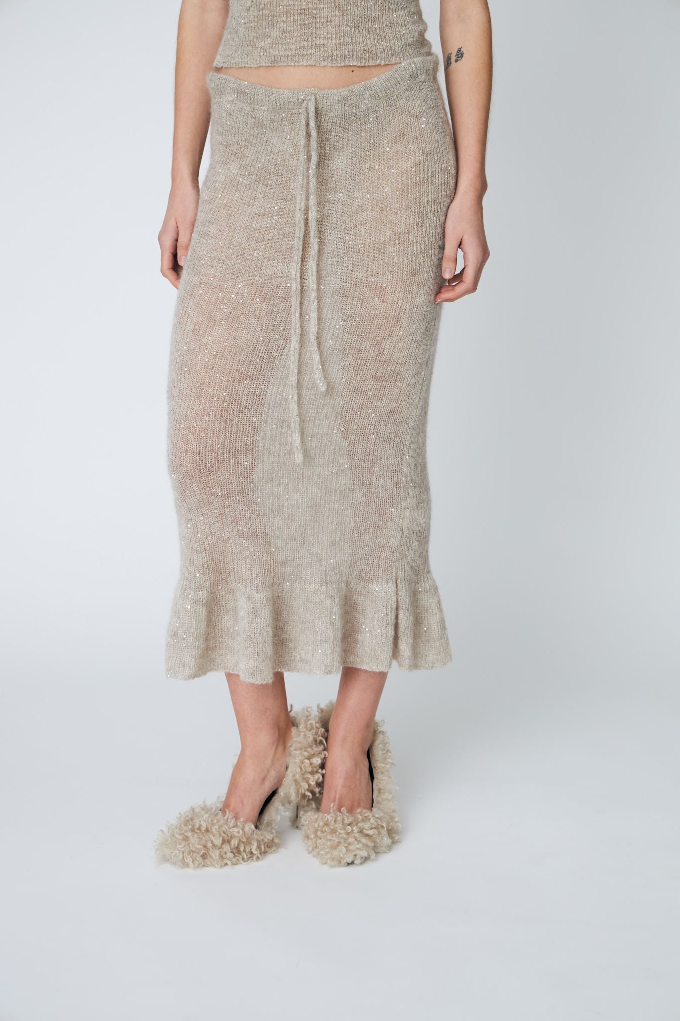 MAGGIE DRESS - 110 CEMENT - DawnxDare.com