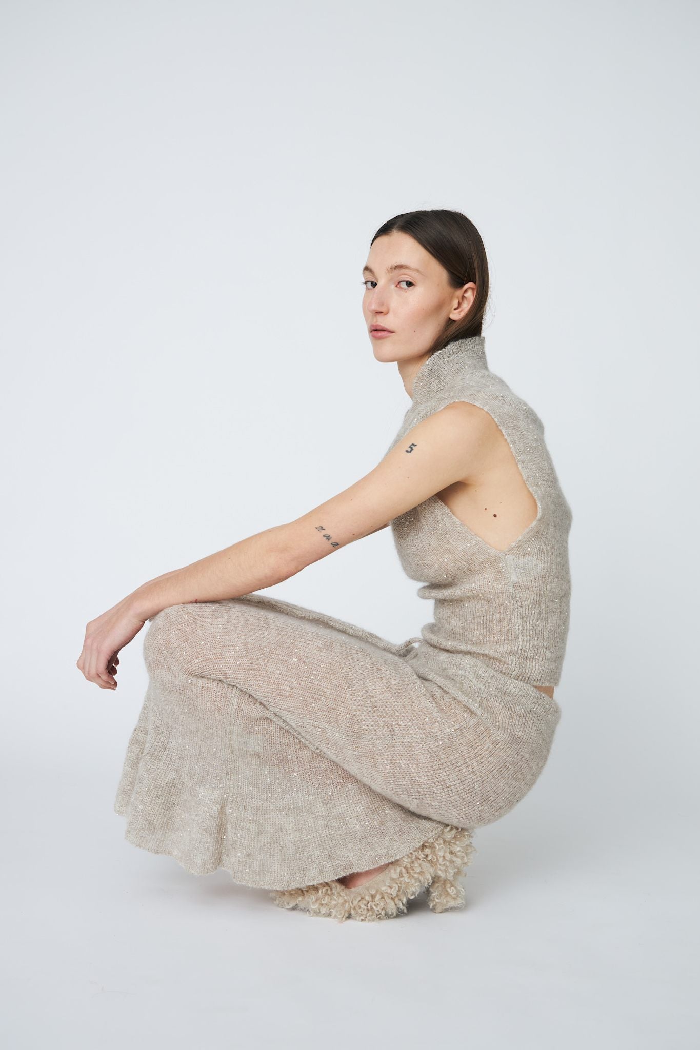 MEGAN SLIPOVER - 110 CEMENT - DawnxDare.com