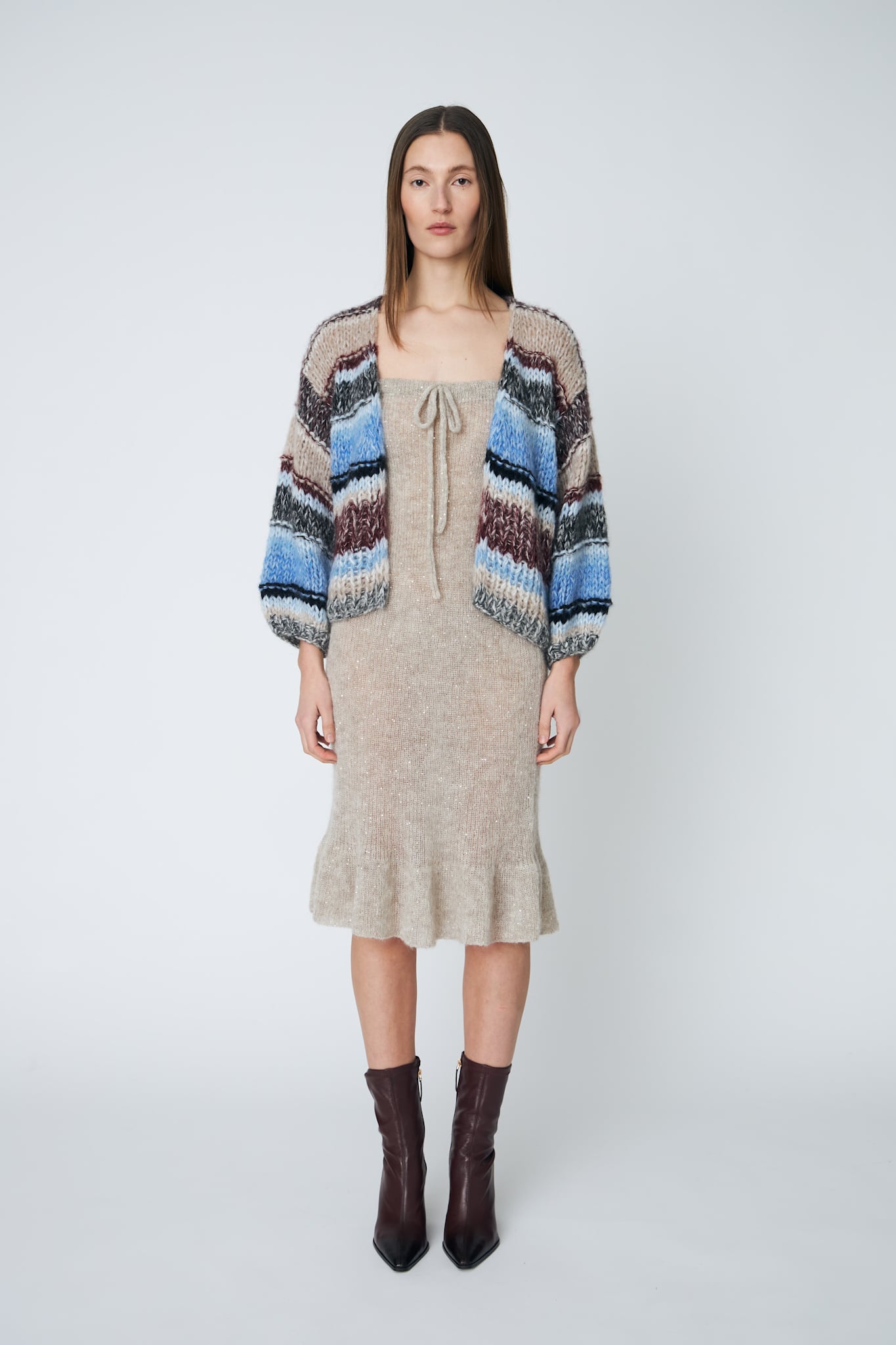 EDEN CARDIGAN - 940 MIDNIGHT RAISIN - DawnxDare.com