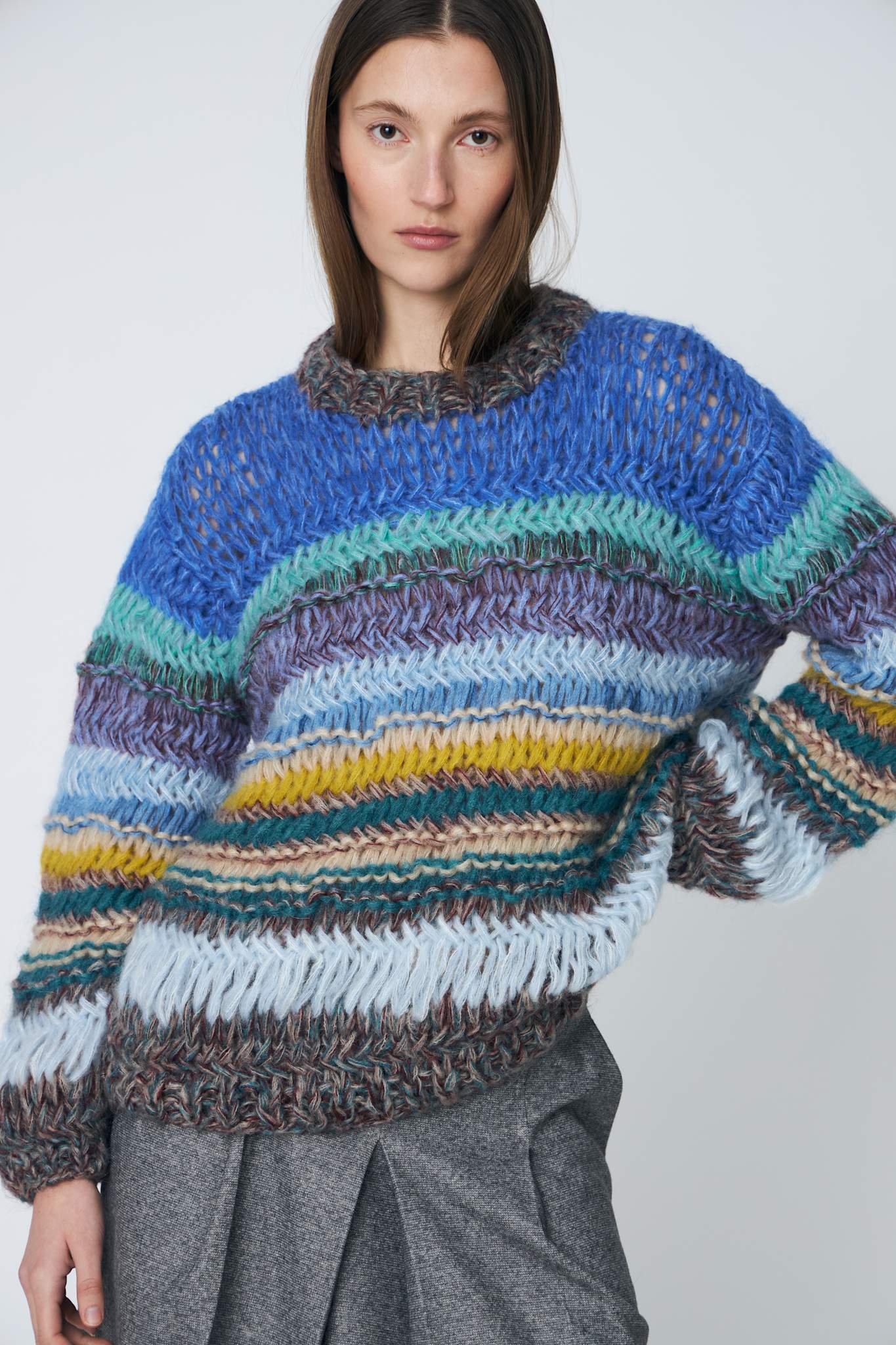 GENOVA PULLOVER - 630 BLUE SKY - DawnxDare.com