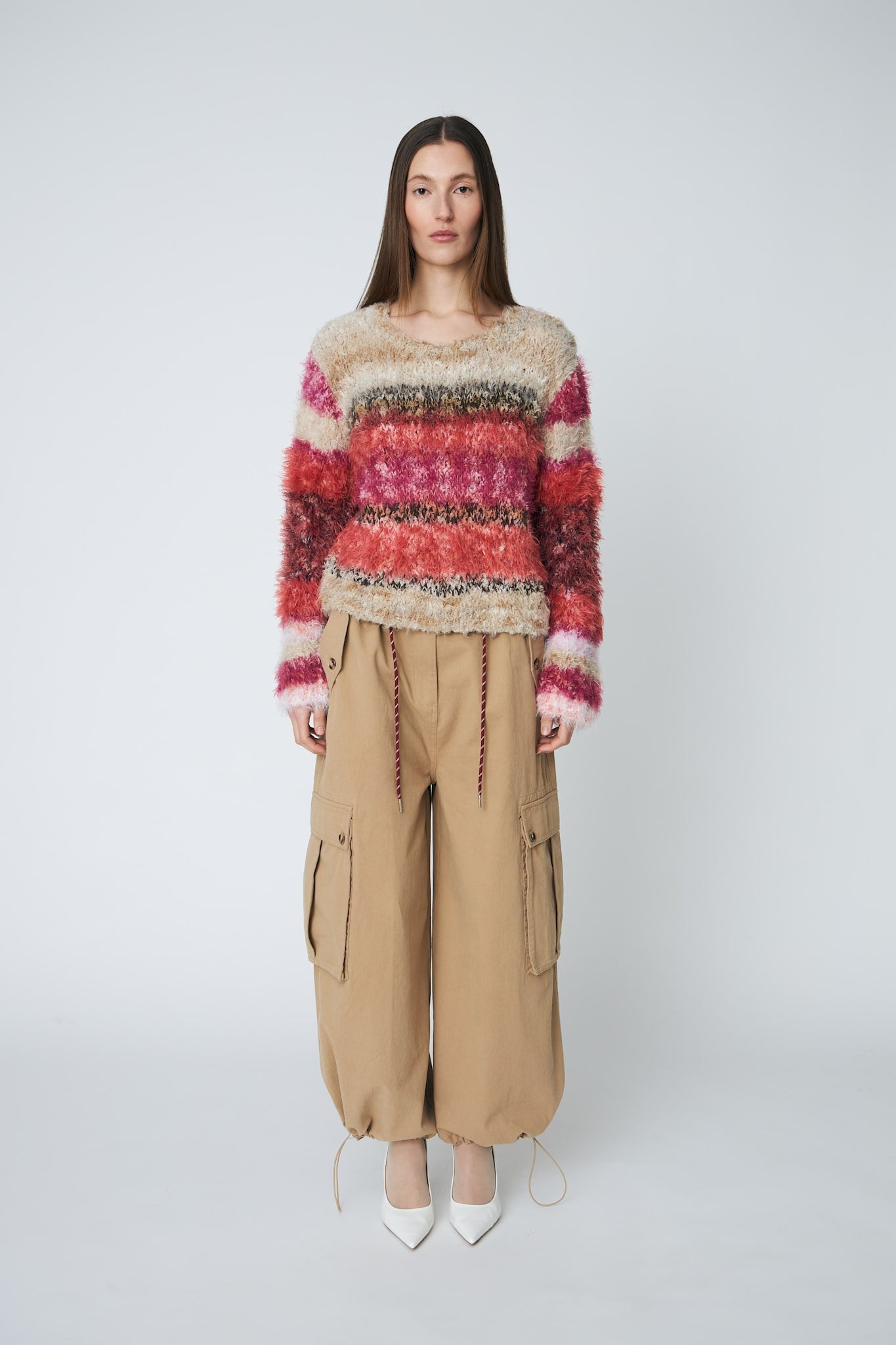 ELOISE PULLOVER - 337 GARNET ROSE - DawnxDare.com