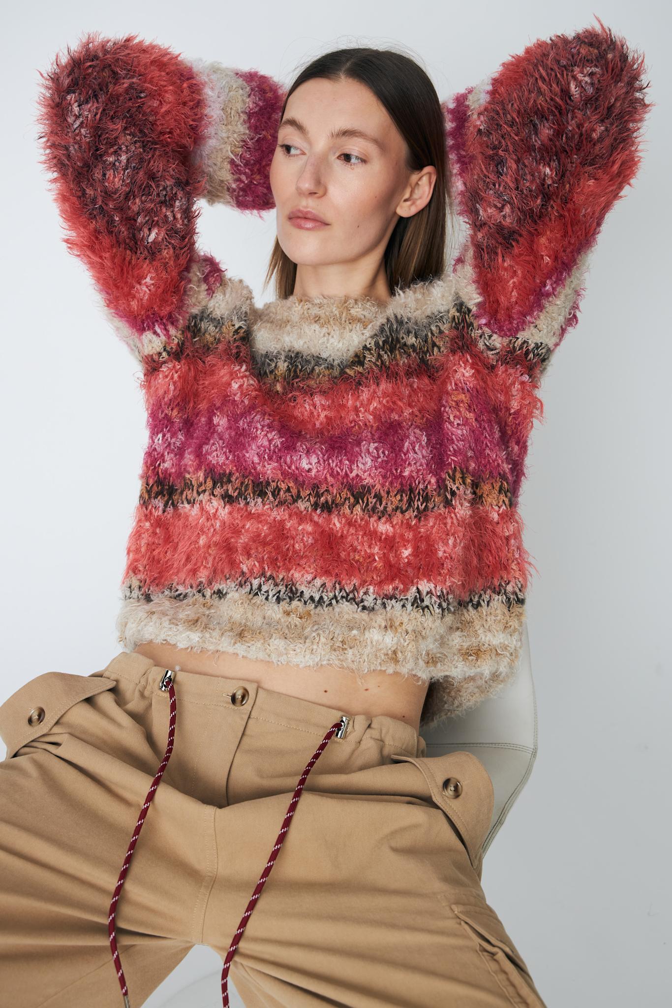 ELOISE PULLOVER - 337 GARNET ROSE - DawnxDare.com