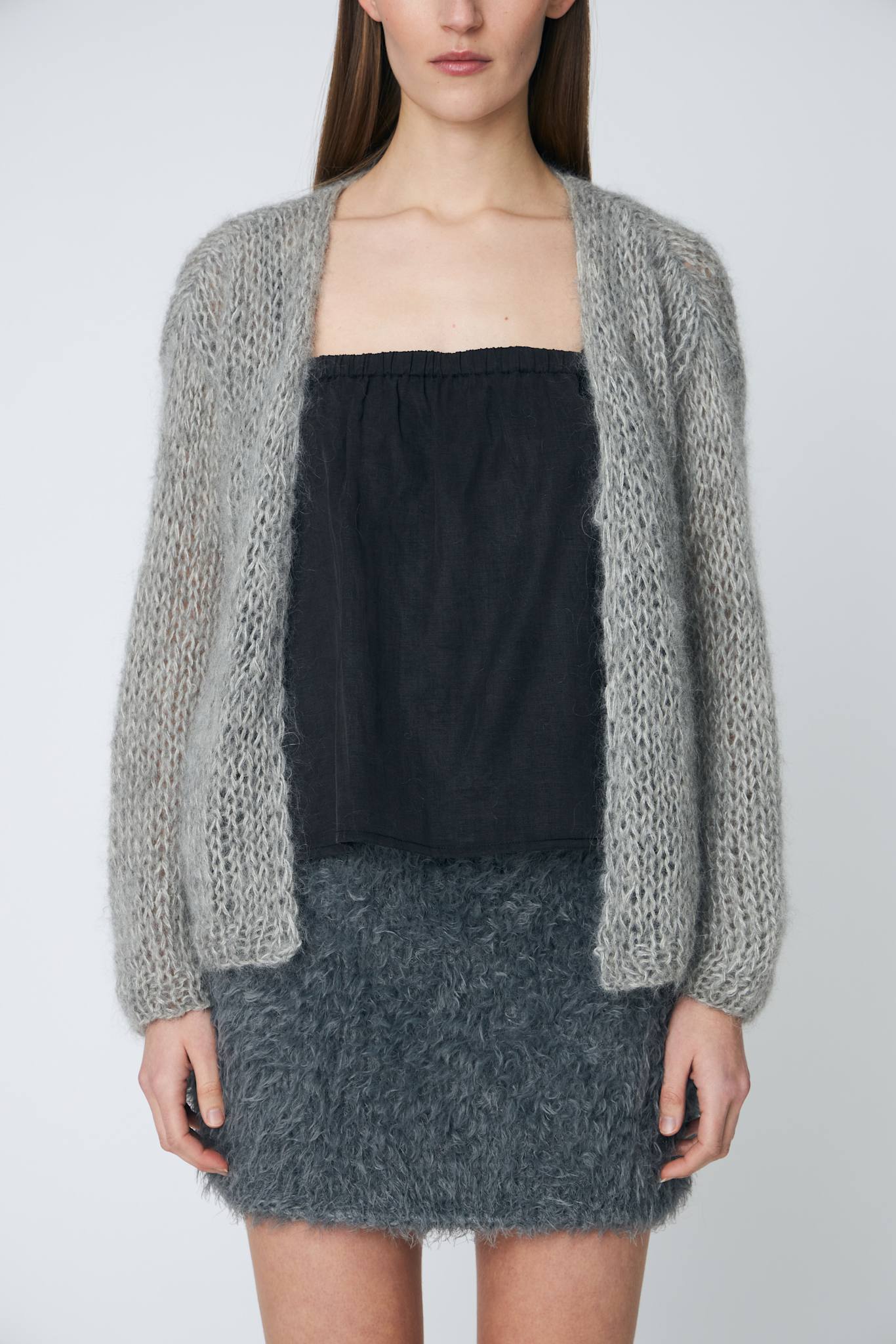 GINA TWO CARDIGAN - 190 CLOUD - DawnxDare.com