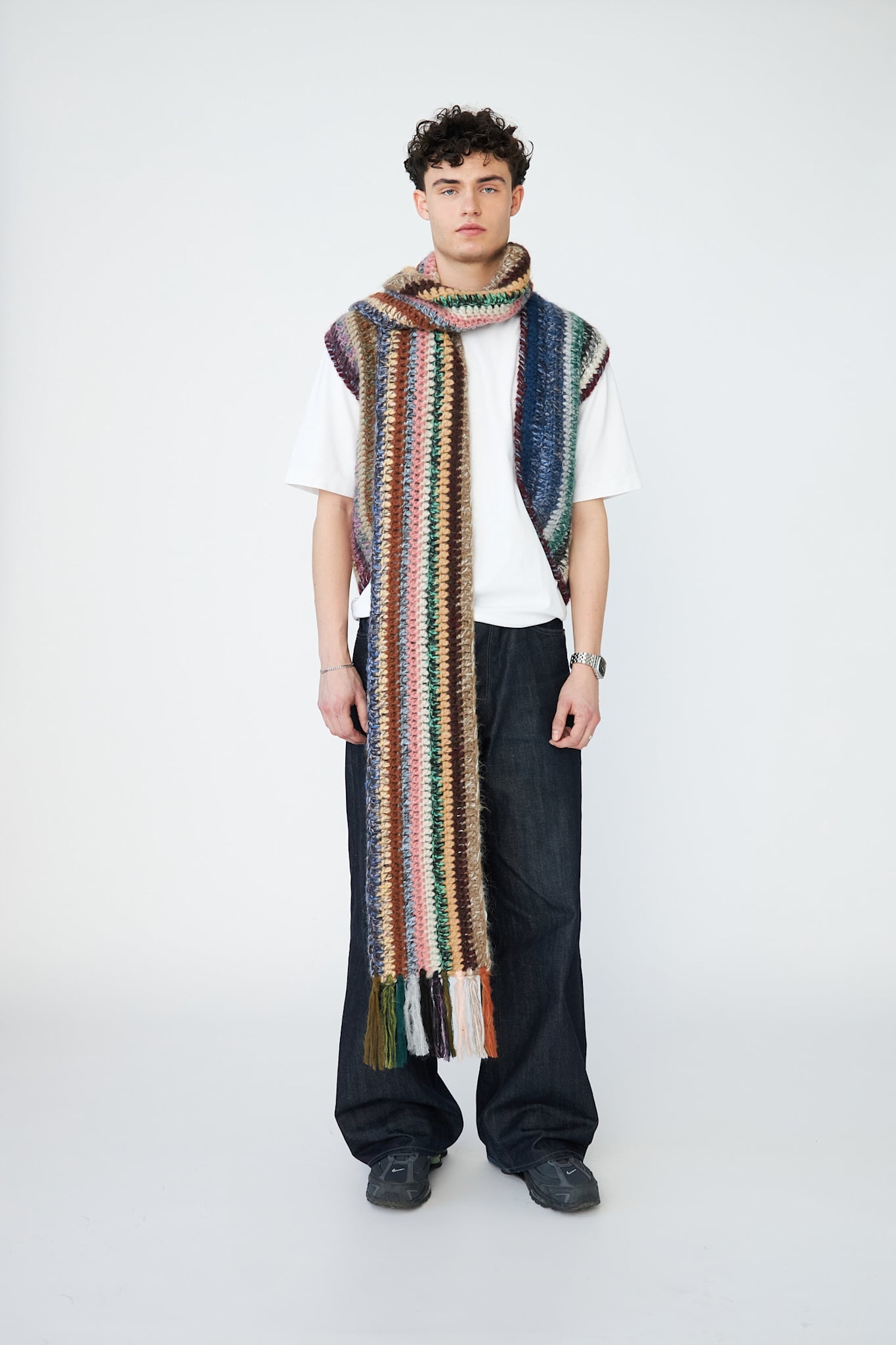 SCARF DS - 990 DARK MULTI