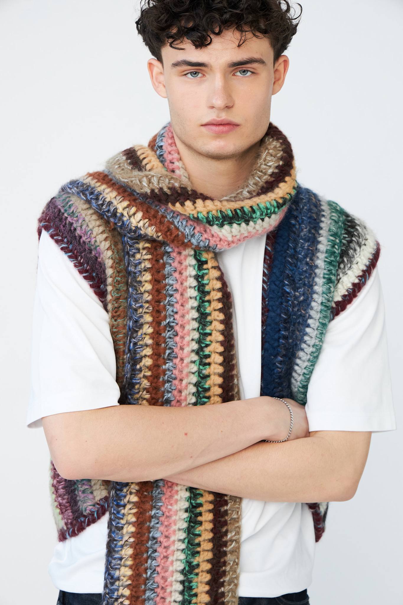 SCARF DS - 990 DARK MULTI