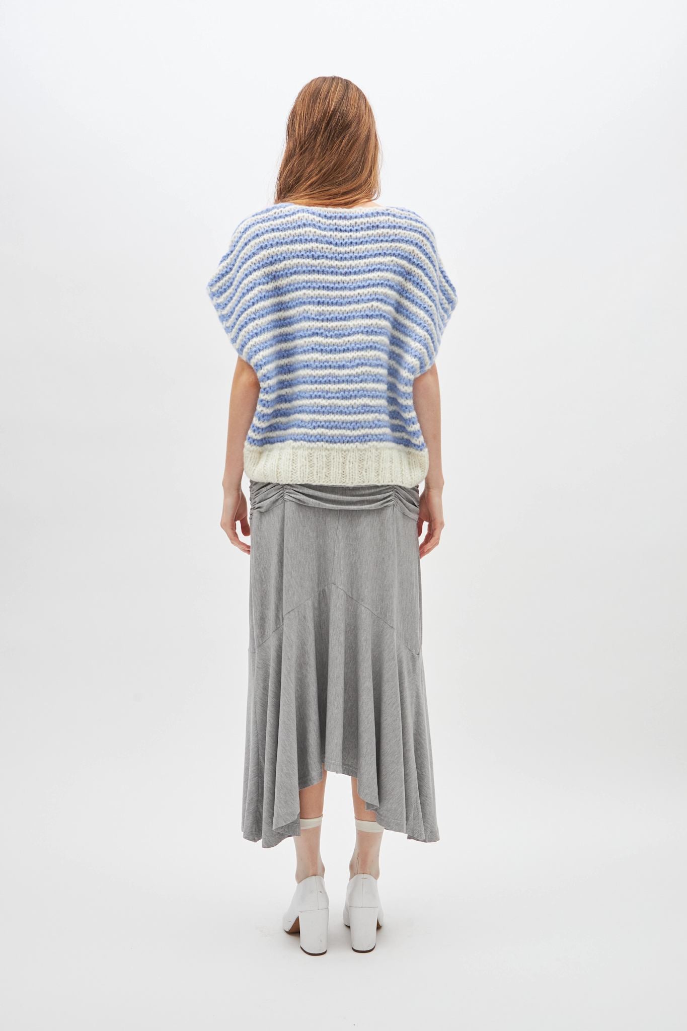 CAPRI STRIPE - 642 INDIGO - DawnxDare.com