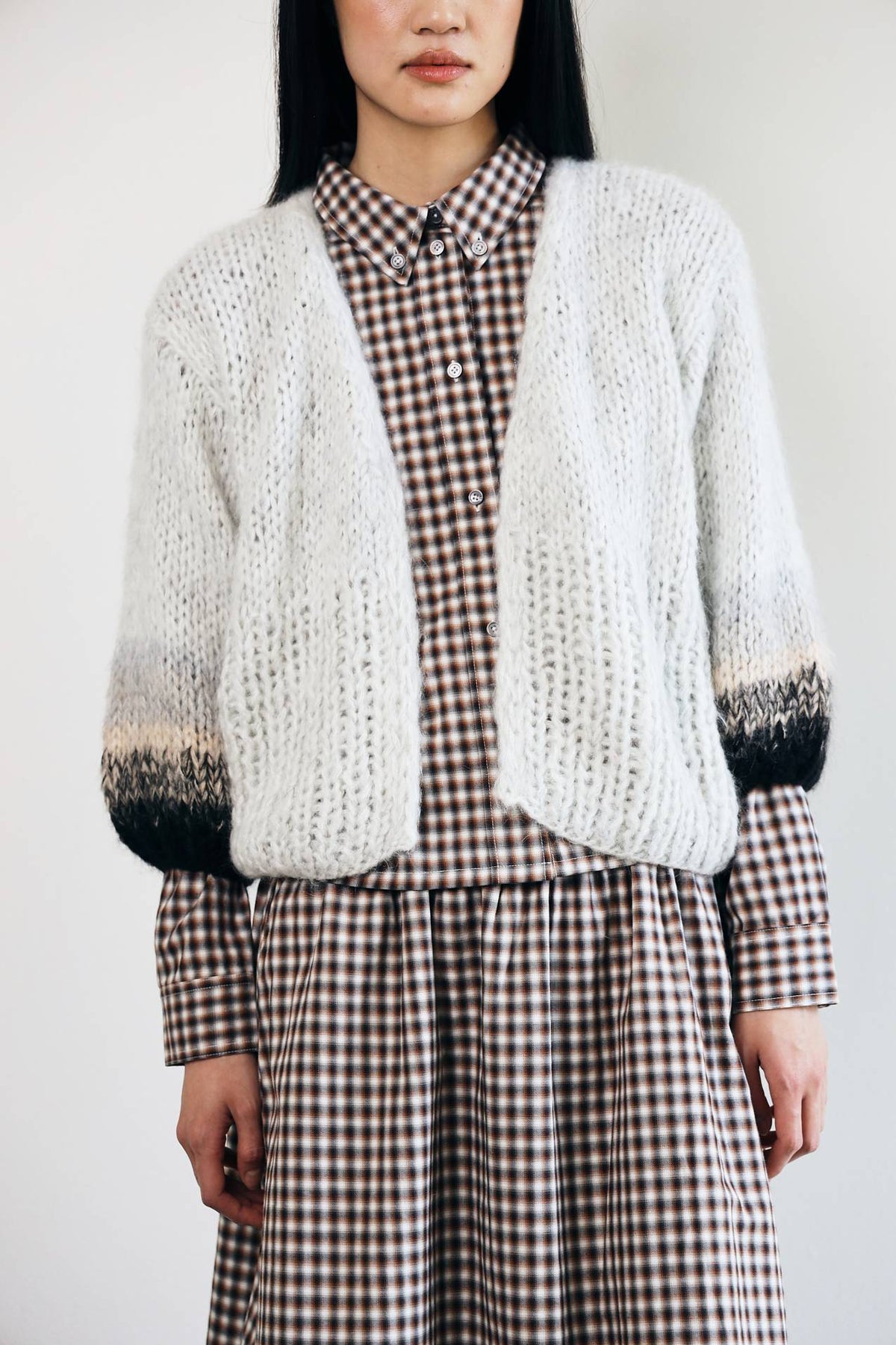 EDEN SHADE CARDIGAN - 199 BLACK SHADE - DawnxDare.com