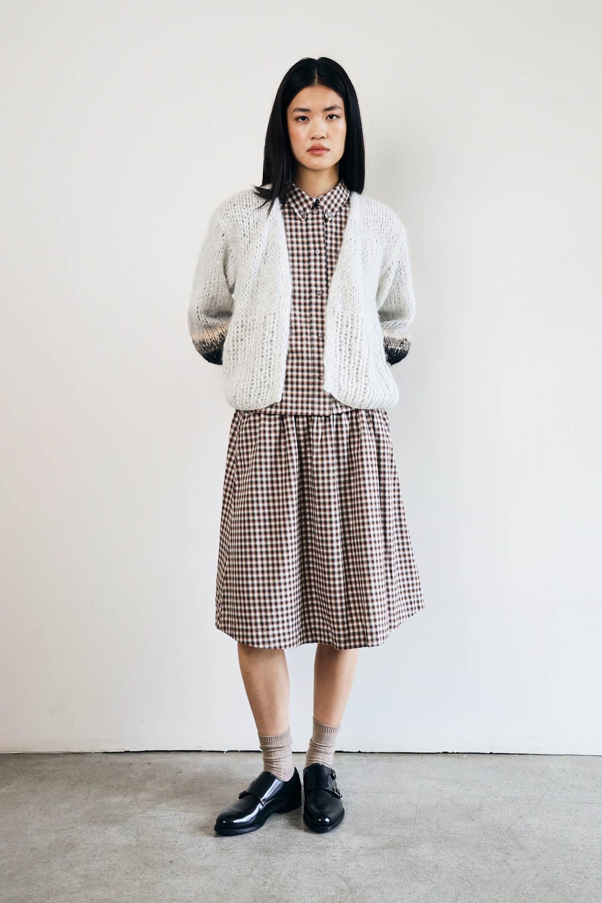 EDEN SHADE CARDIGAN - 199 BLACK SHADE - DawnxDare.com