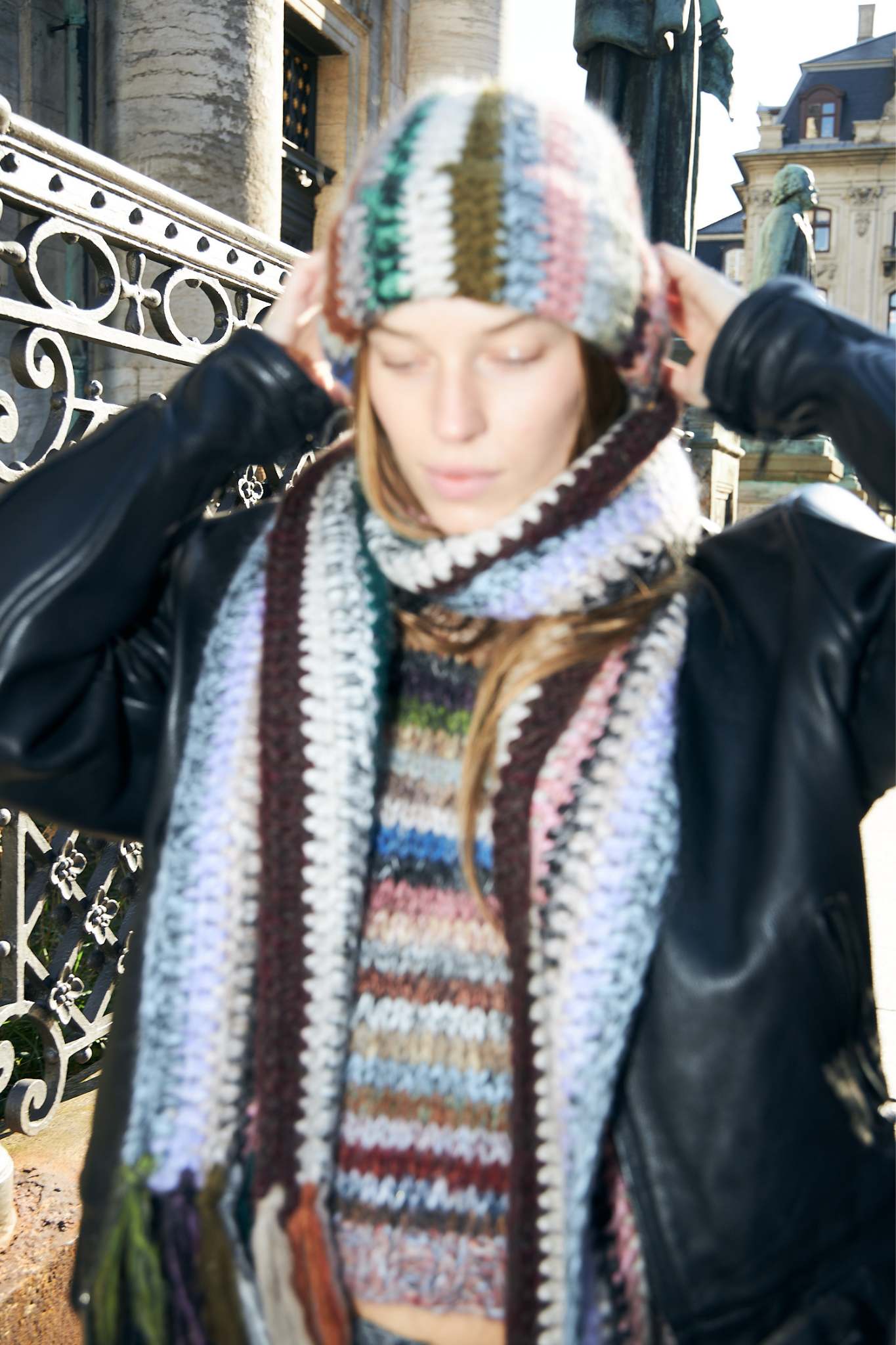 BEANIE DS - 990 DARK MULTI