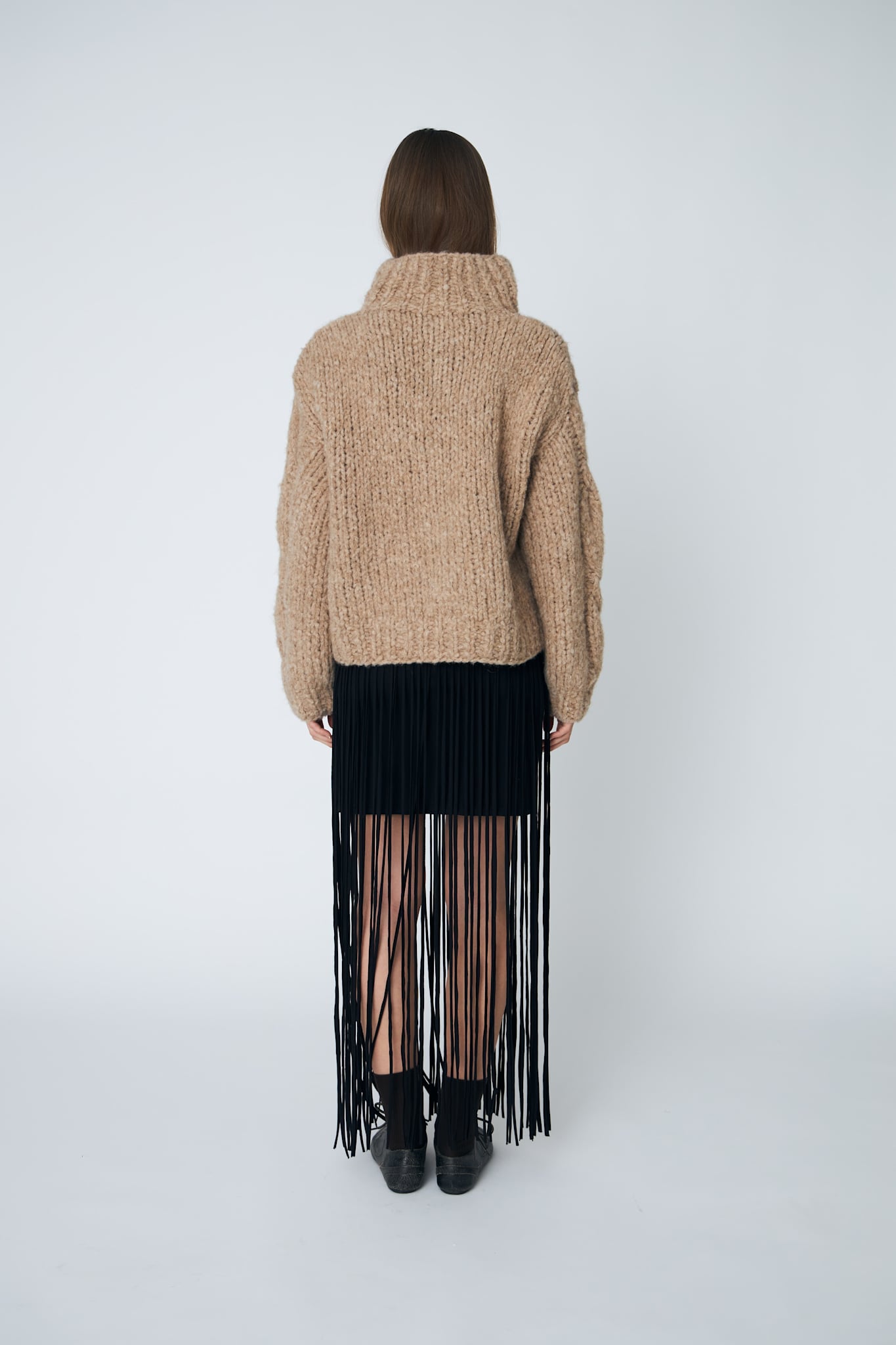 HOPE TORSADE PULLOVER - 192 PEAT - DawnxDare.com
