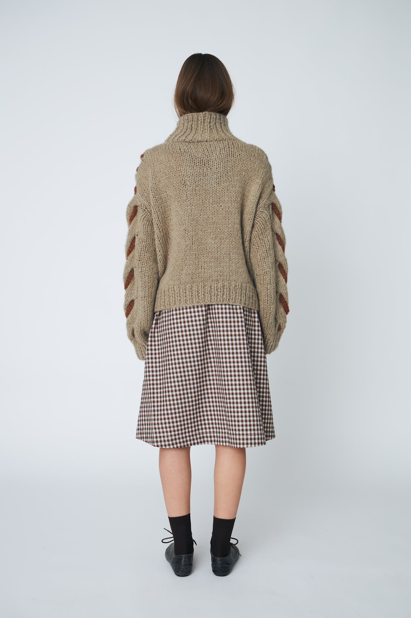 HONEY PULLOVER - 592 KHAKI - DawnxDare.com