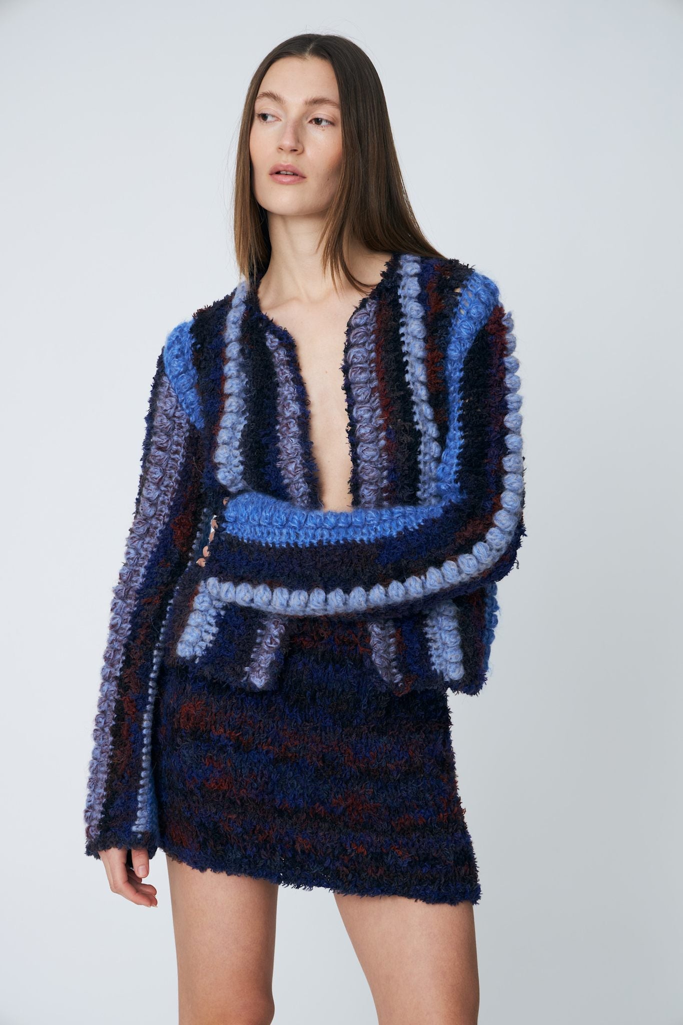 PALMA CARDIGAN - 940 MIDNIGHT SHADOW - DawnxDare.com