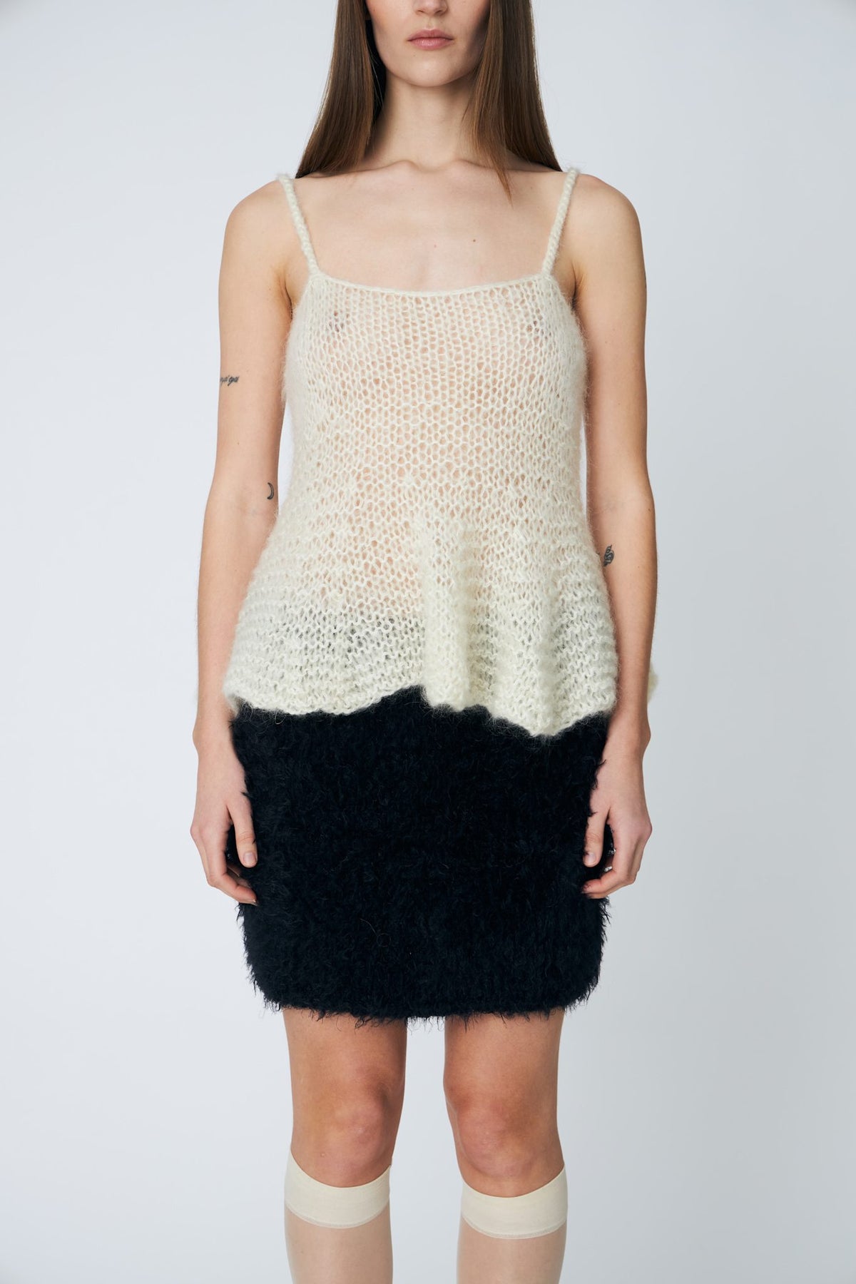 VESPER TOP - 102 CHALK - DawnxDare.com