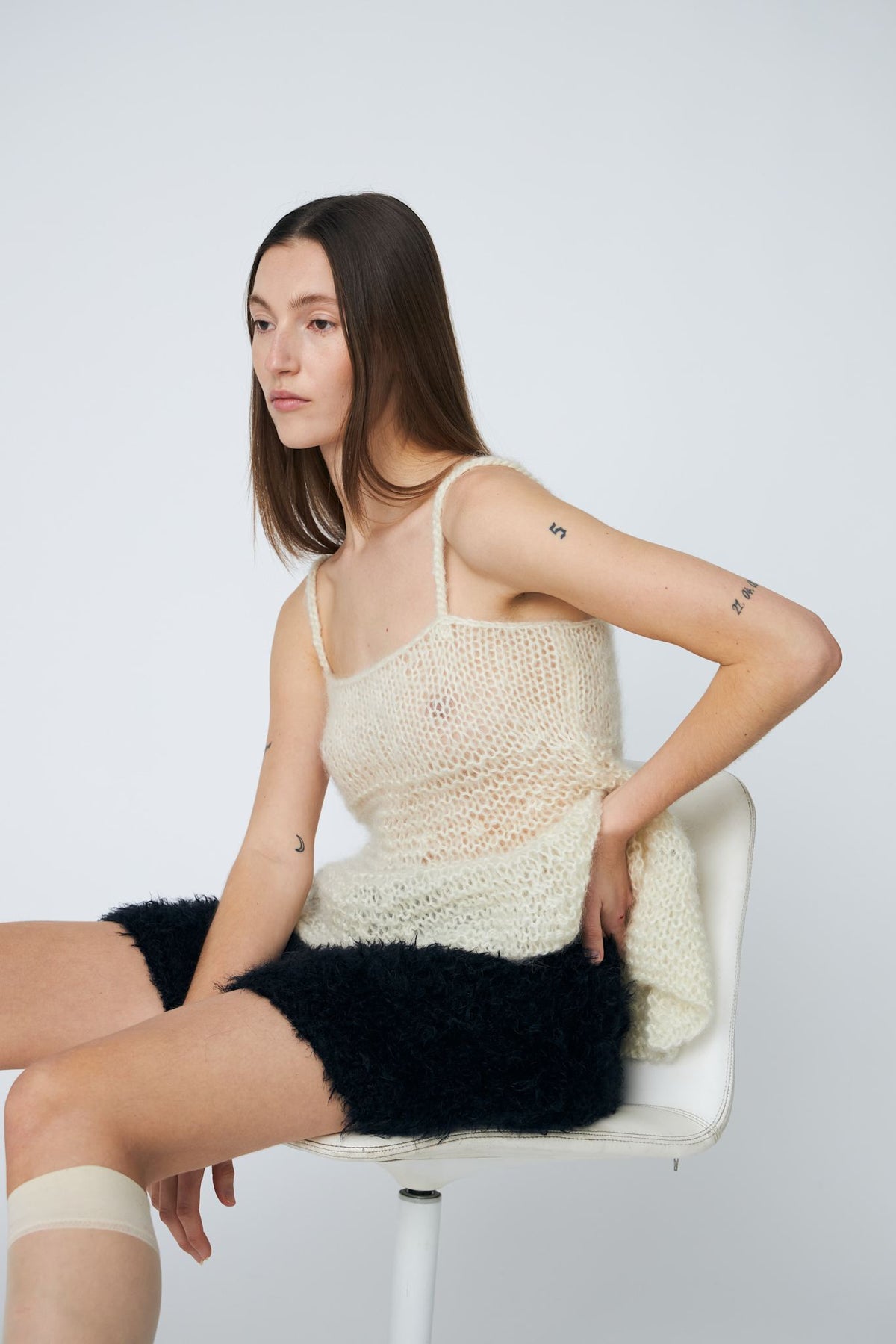 VESPER TOP - 102 CHALK - DawnxDare.com