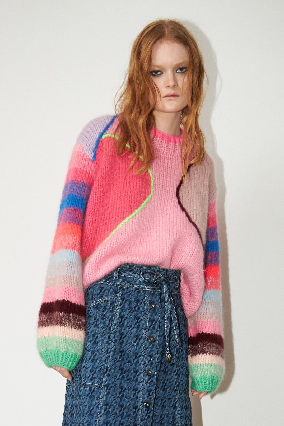 GENOVA INTARSIA - 919 SUPER PINK