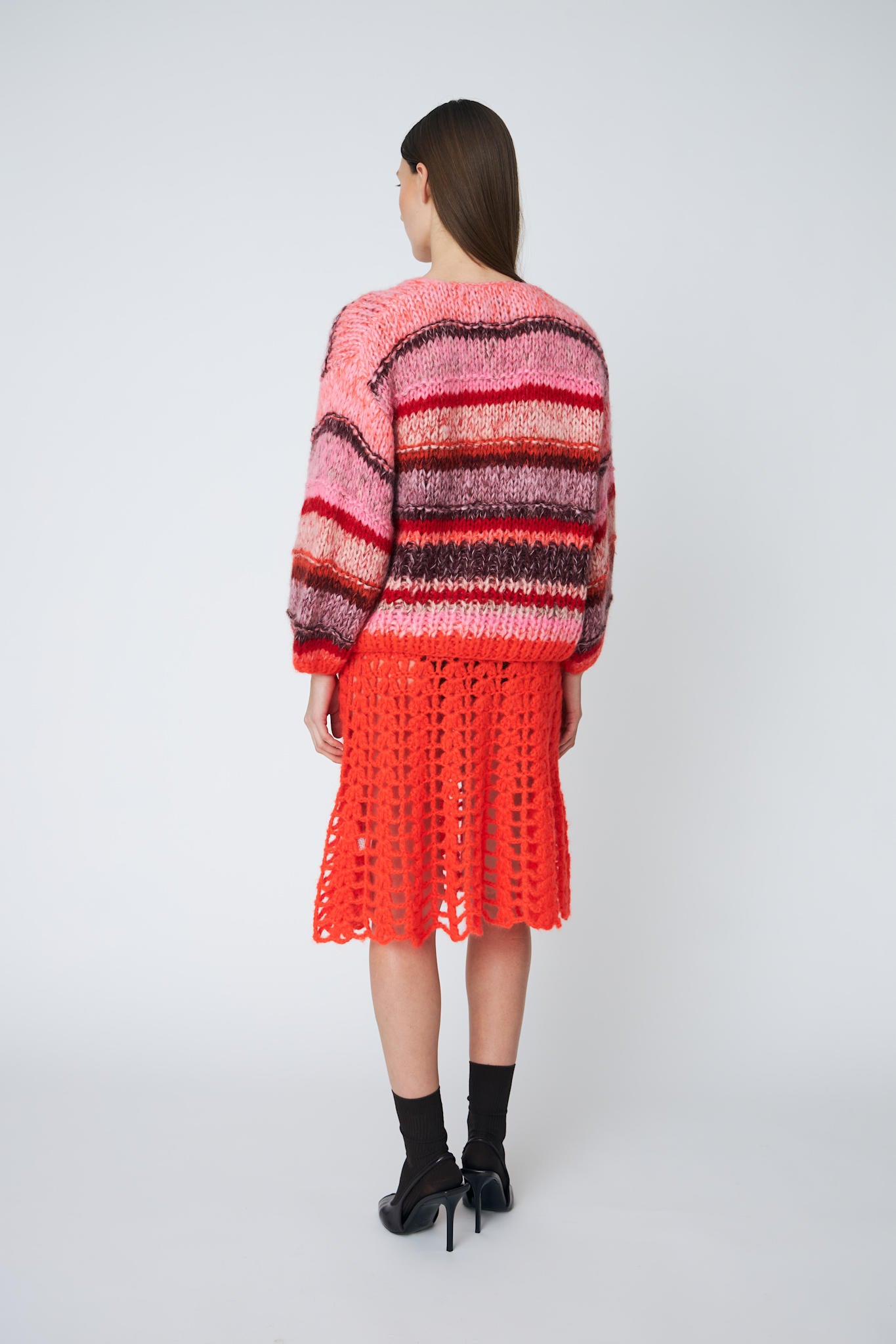 EDEN CARDIGAN - 335 CHILI - DawnxDare.com