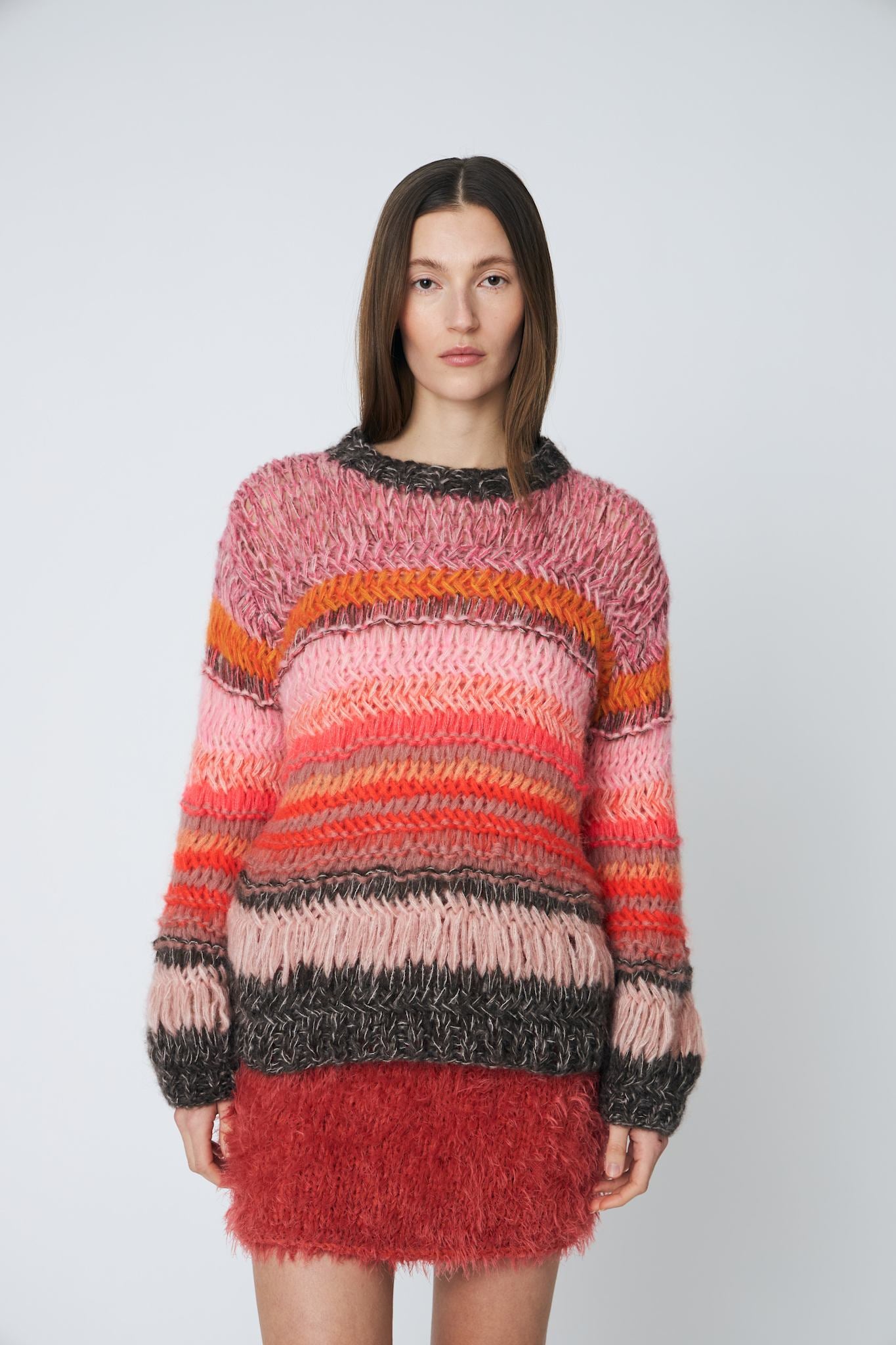 GENOVA PULLOVER - 220 CORAL PINK - DawnxDare.com