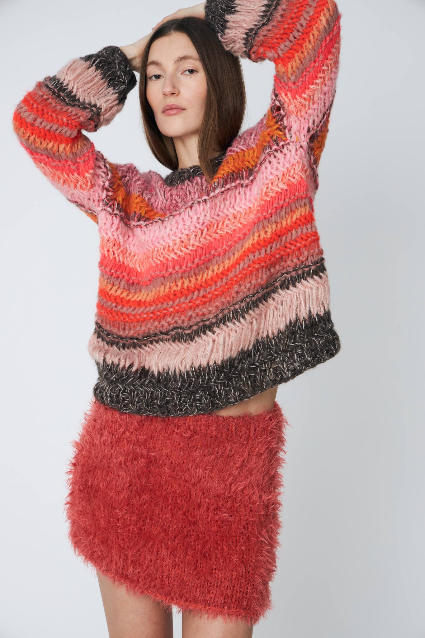 GENOVA PULLOVER - 220 CORAL PINK - DawnxDare.com