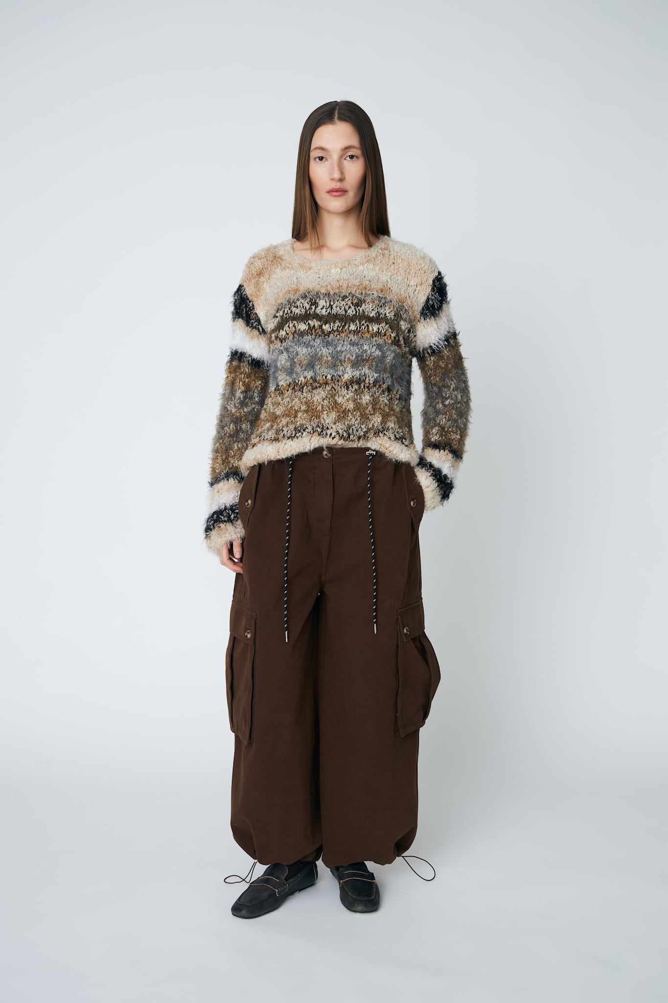 ELOISE PULLOVER - 193 SHITAKE - DawnxDare.com