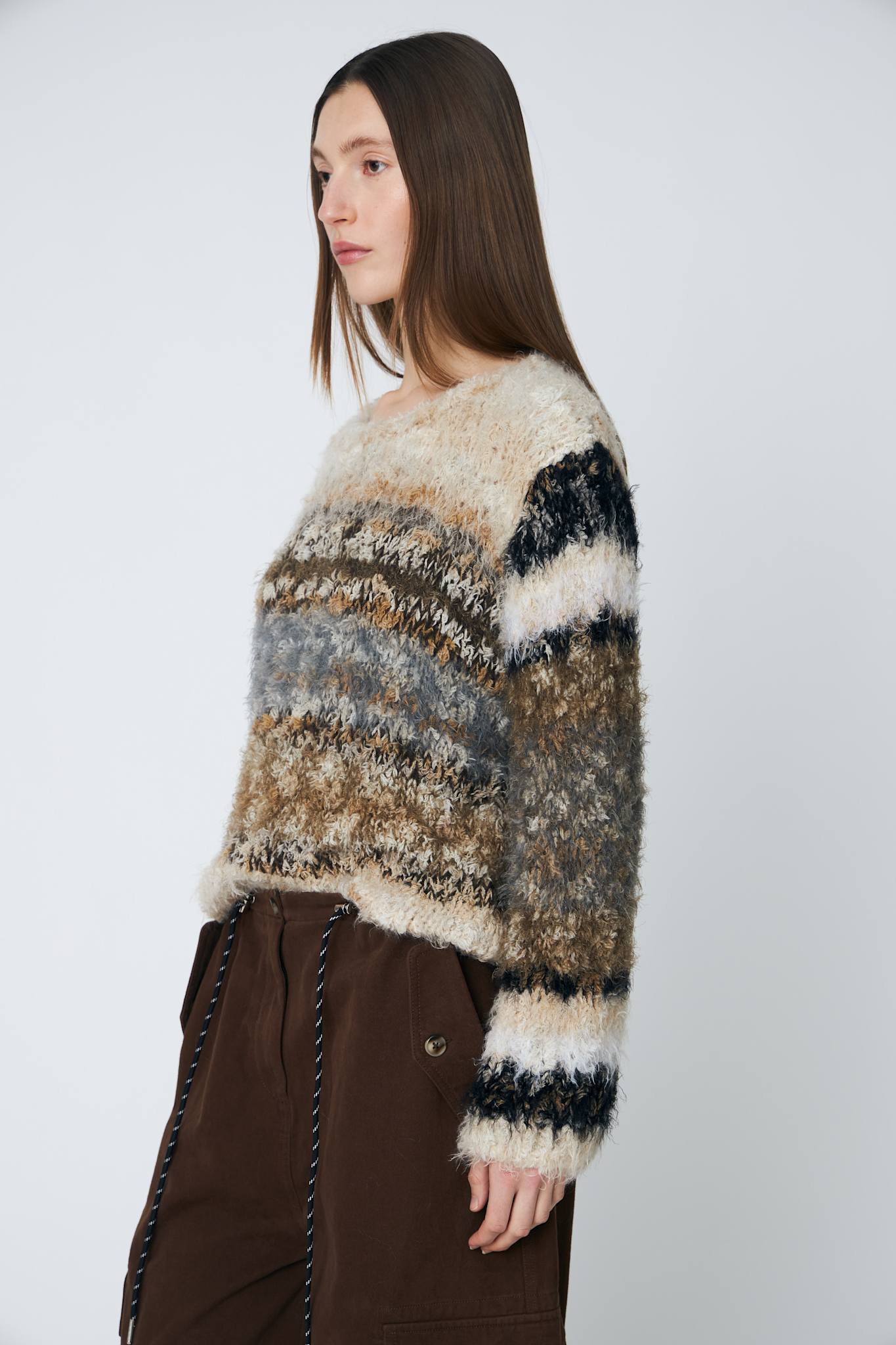 ELOISE PULLOVER - 193 SHITAKE - DawnxDare.com