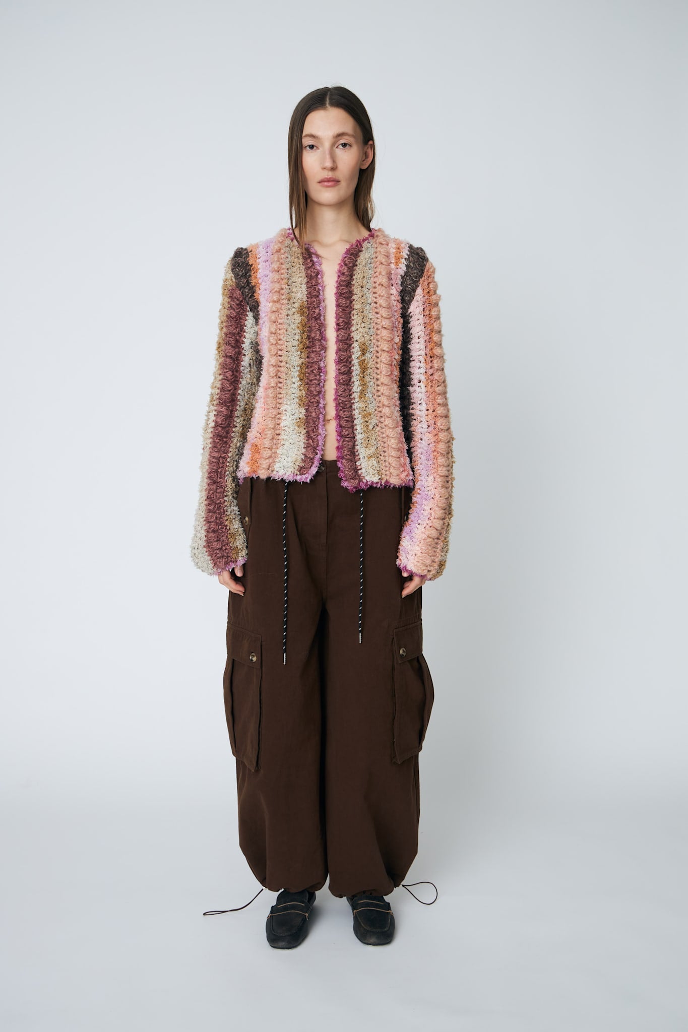 PALMA CARDIGAN - 907 CANYON ROSE - DawnxDare.com