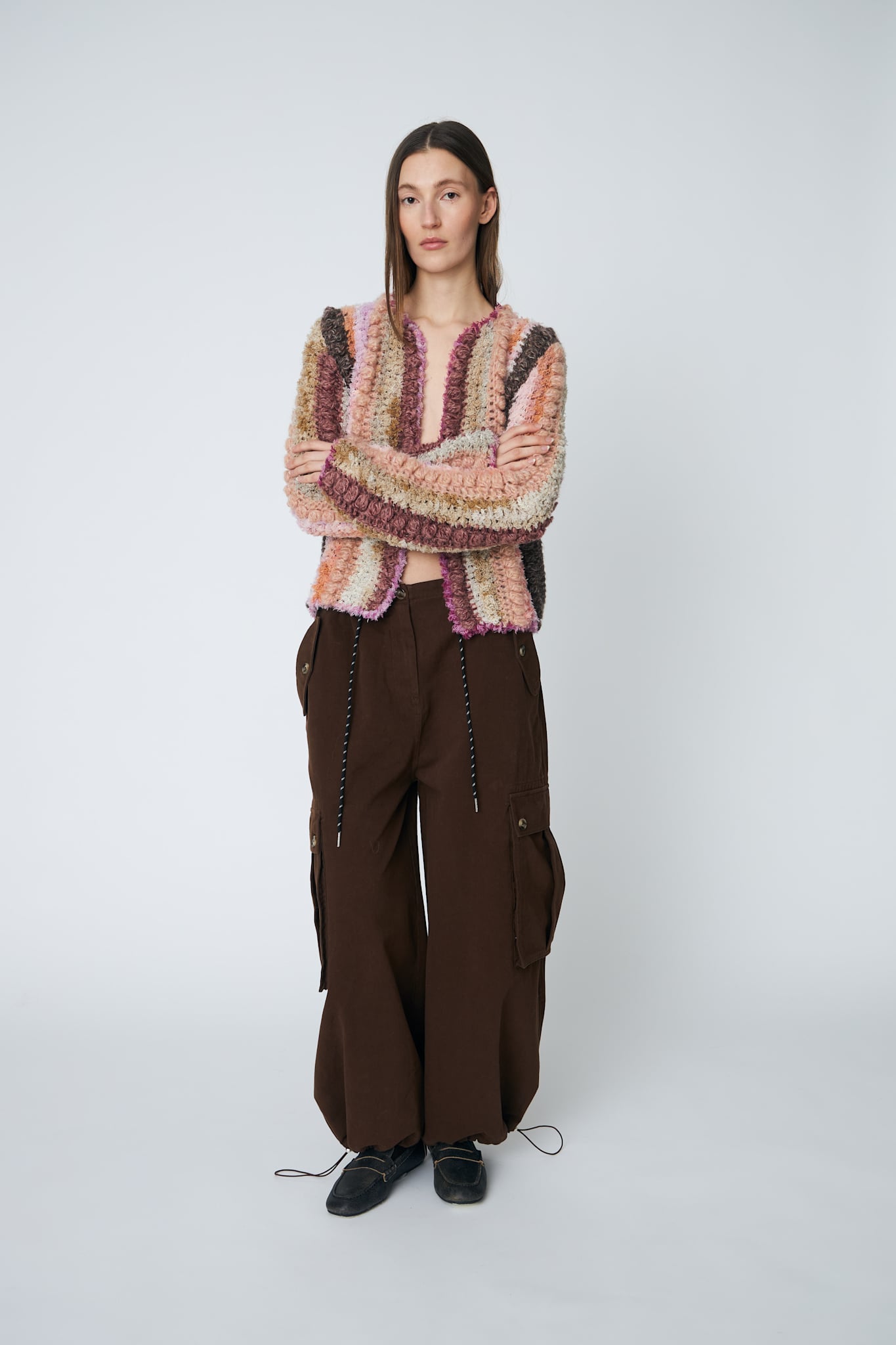 PALMA CARDIGAN - 907 CANYON ROSE - DawnxDare.com