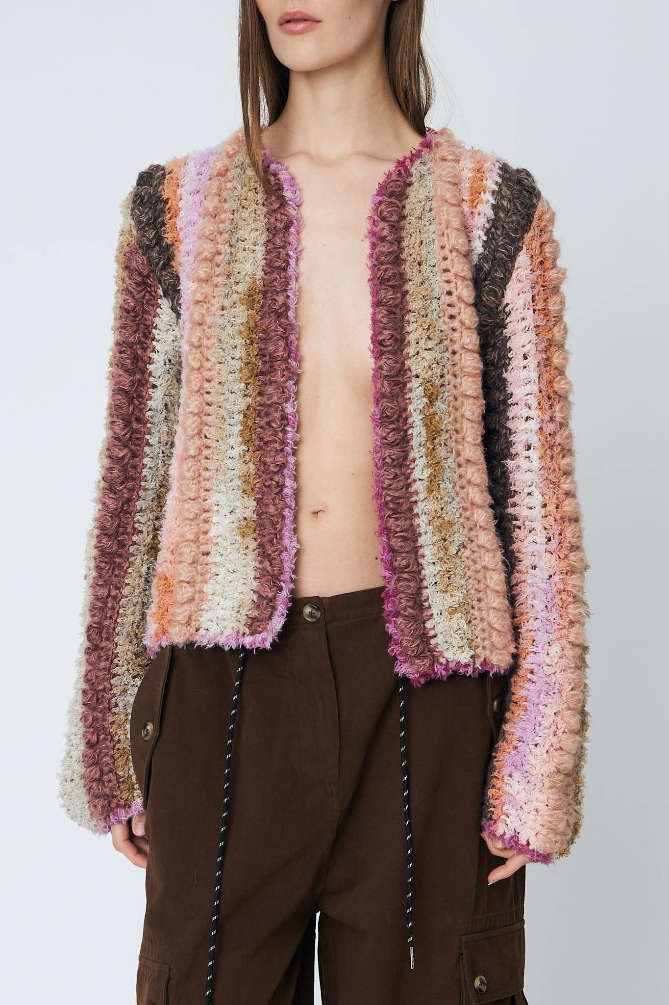 PALMA CARDIGAN - 907 CANYON ROSE - DawnxDare.com