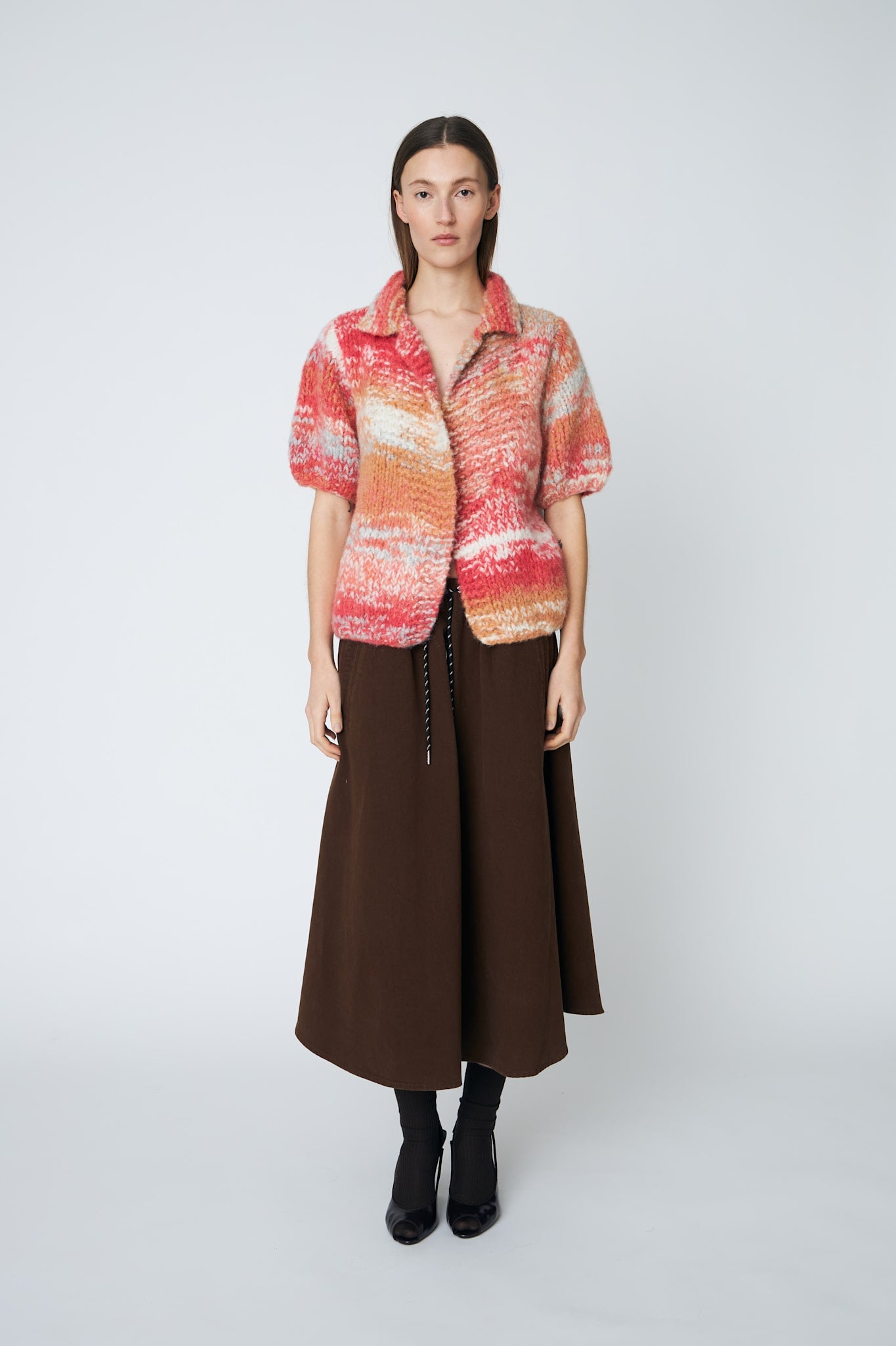 MOA CARDIGAN - 337 GARNET - DawnxDare.com