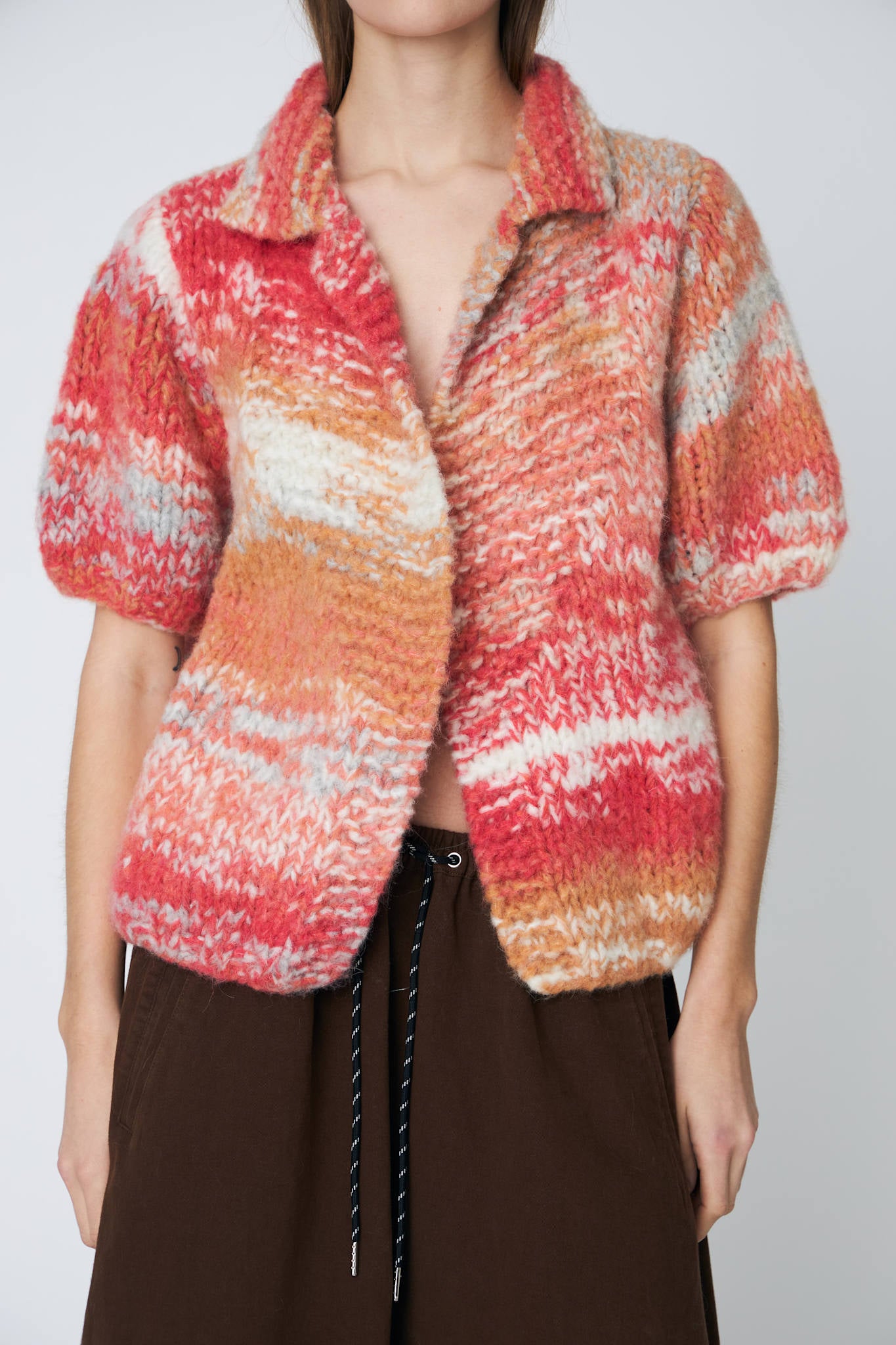 MOA CARDIGAN - 337 GARNET - DawnxDare.com