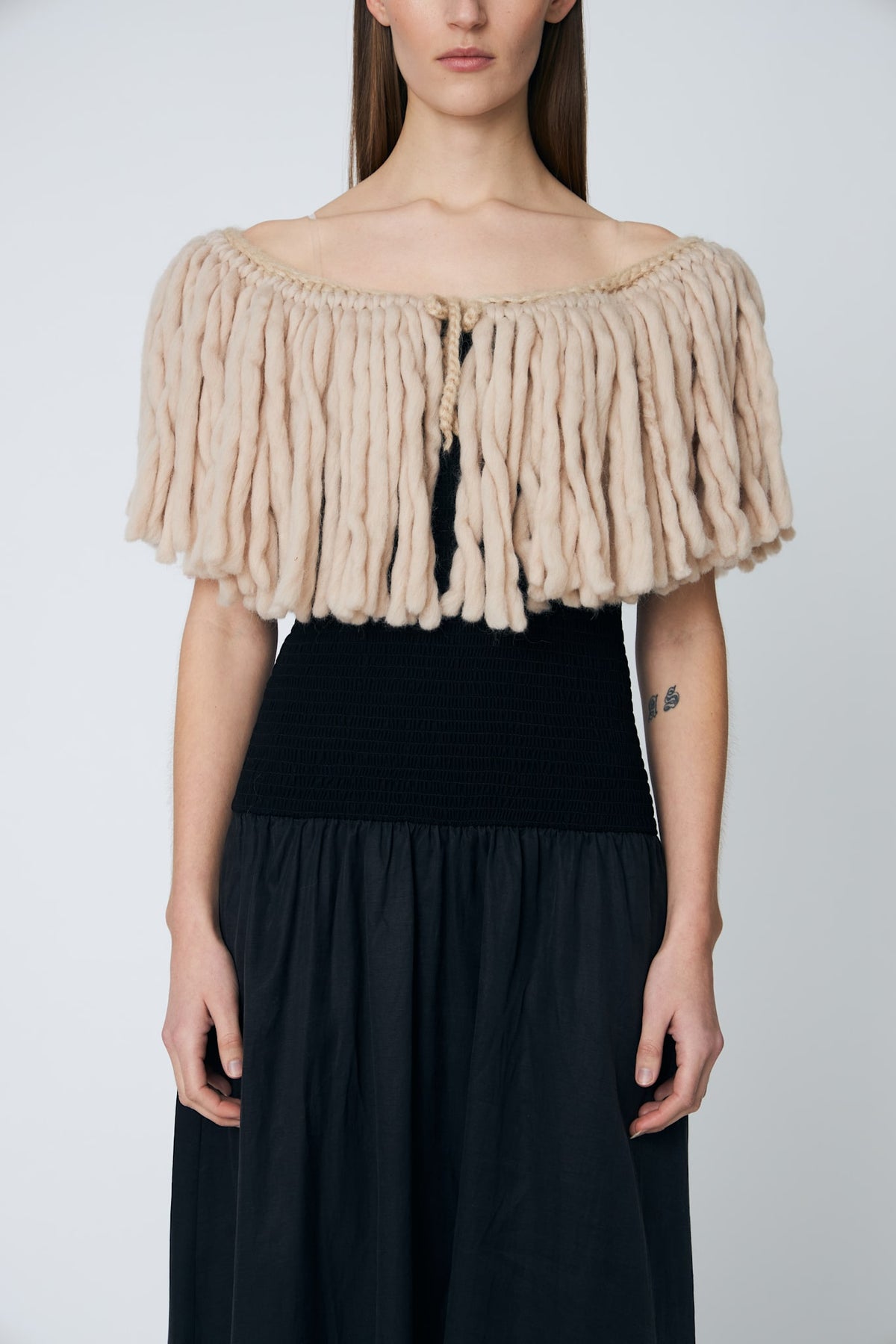 FURRY SCARF - 192 PEAT - DawnxDare.com