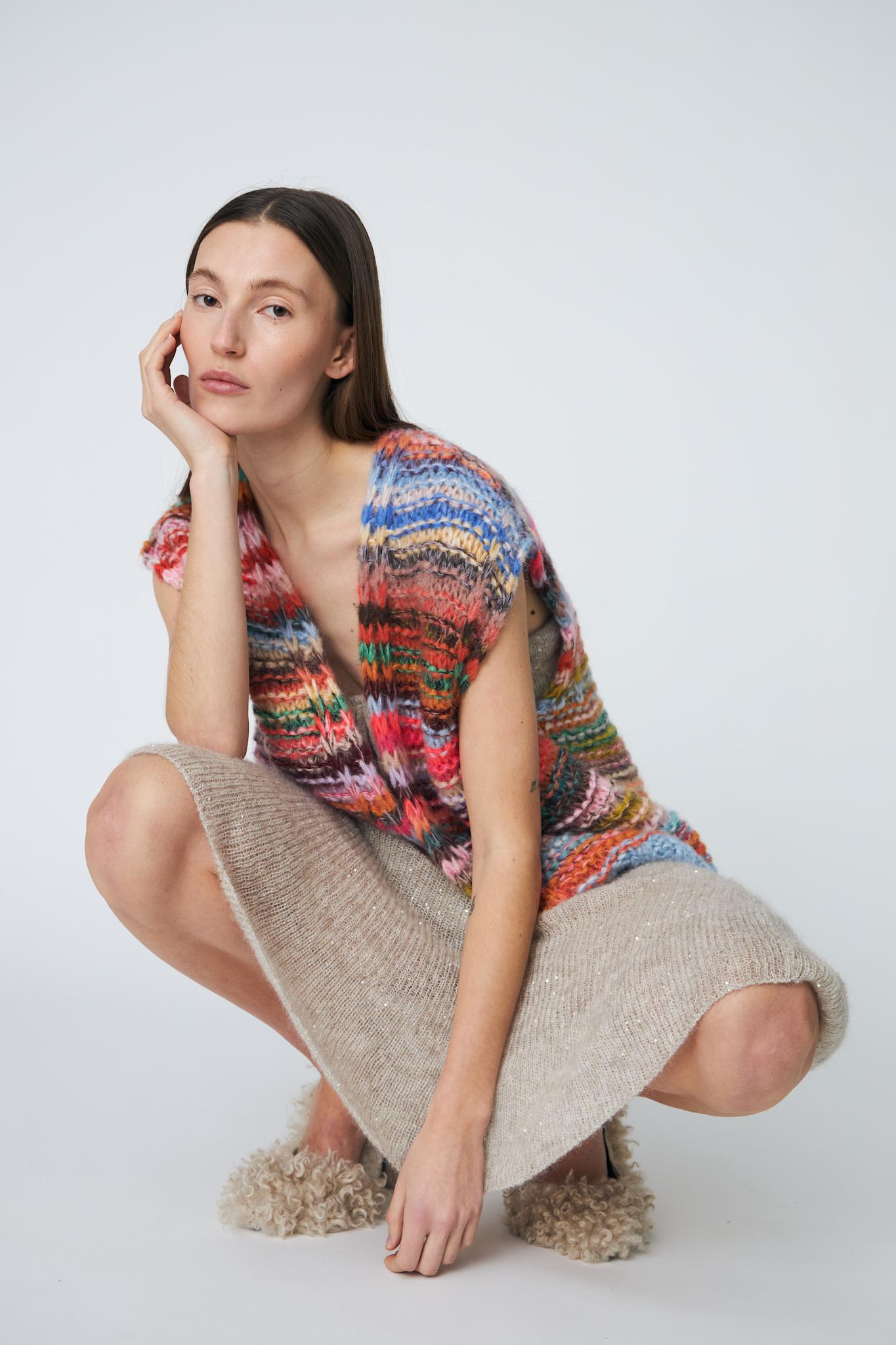 MAGGIE DRESS - 110 CEMENT - DawnxDare.com
