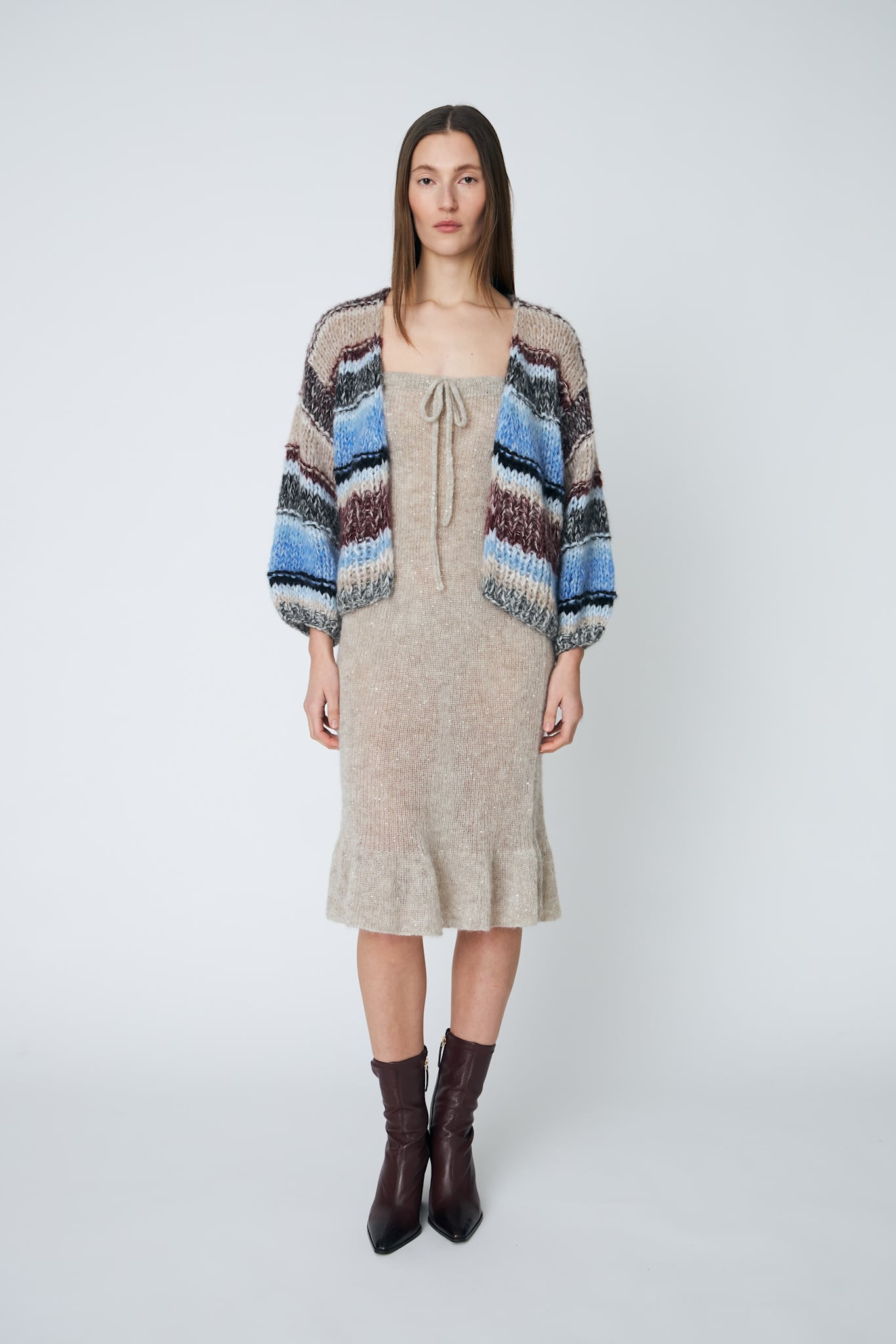 EDEN CARDIGAN - 940 MIDNIGHT RAISIN - DawnxDare.com