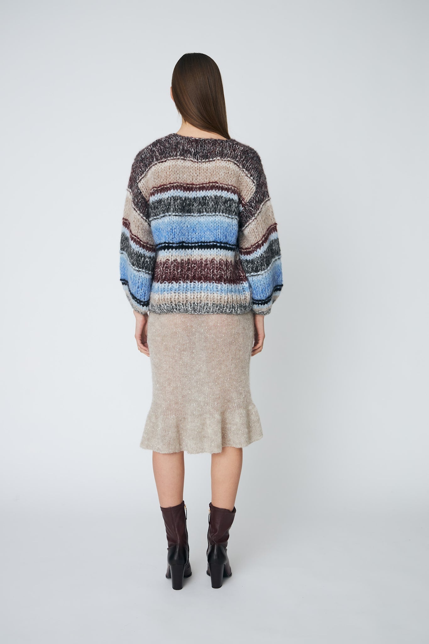 EDEN CARDIGAN - 940 MIDNIGHT RAISIN - DawnxDare.com