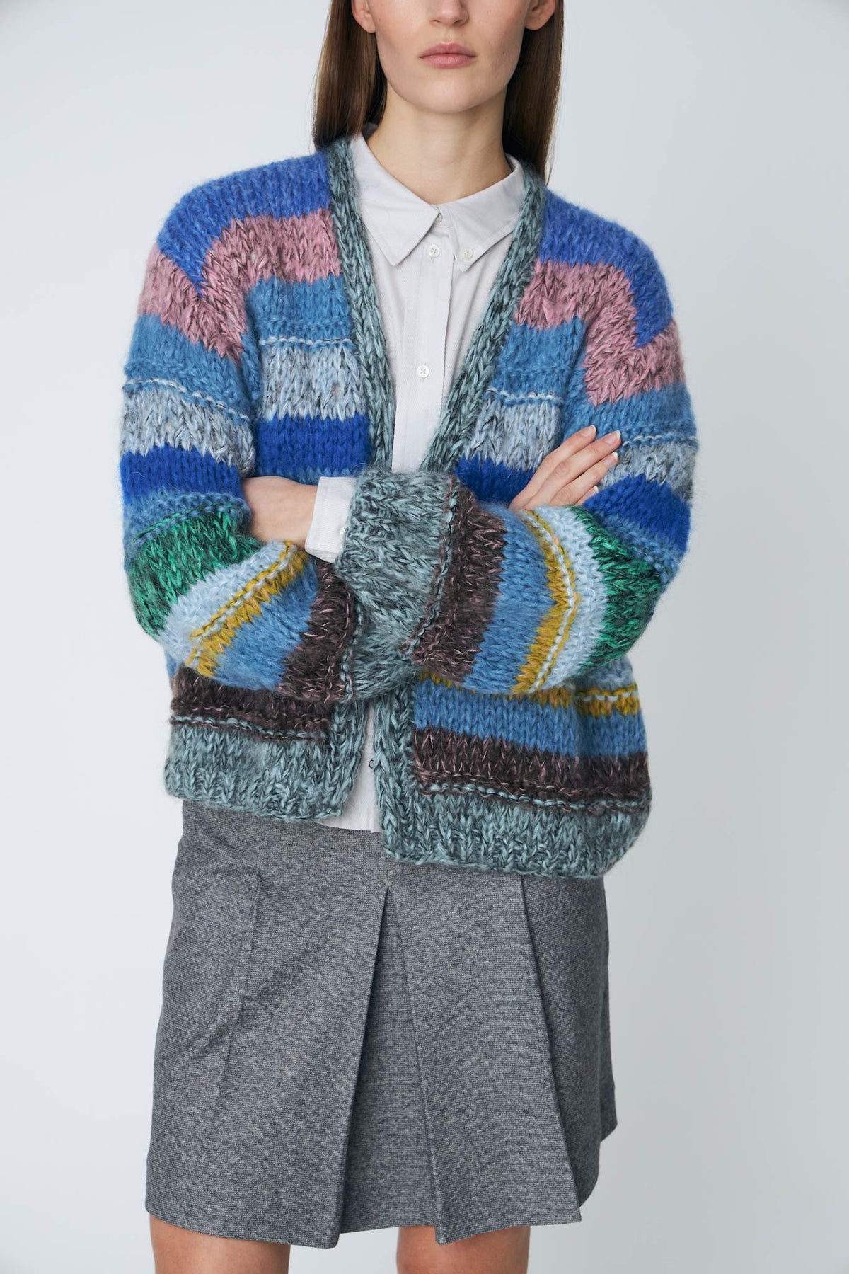 EDDA CARDIGAN - 630 BLUE SKY - DawnxDare.com