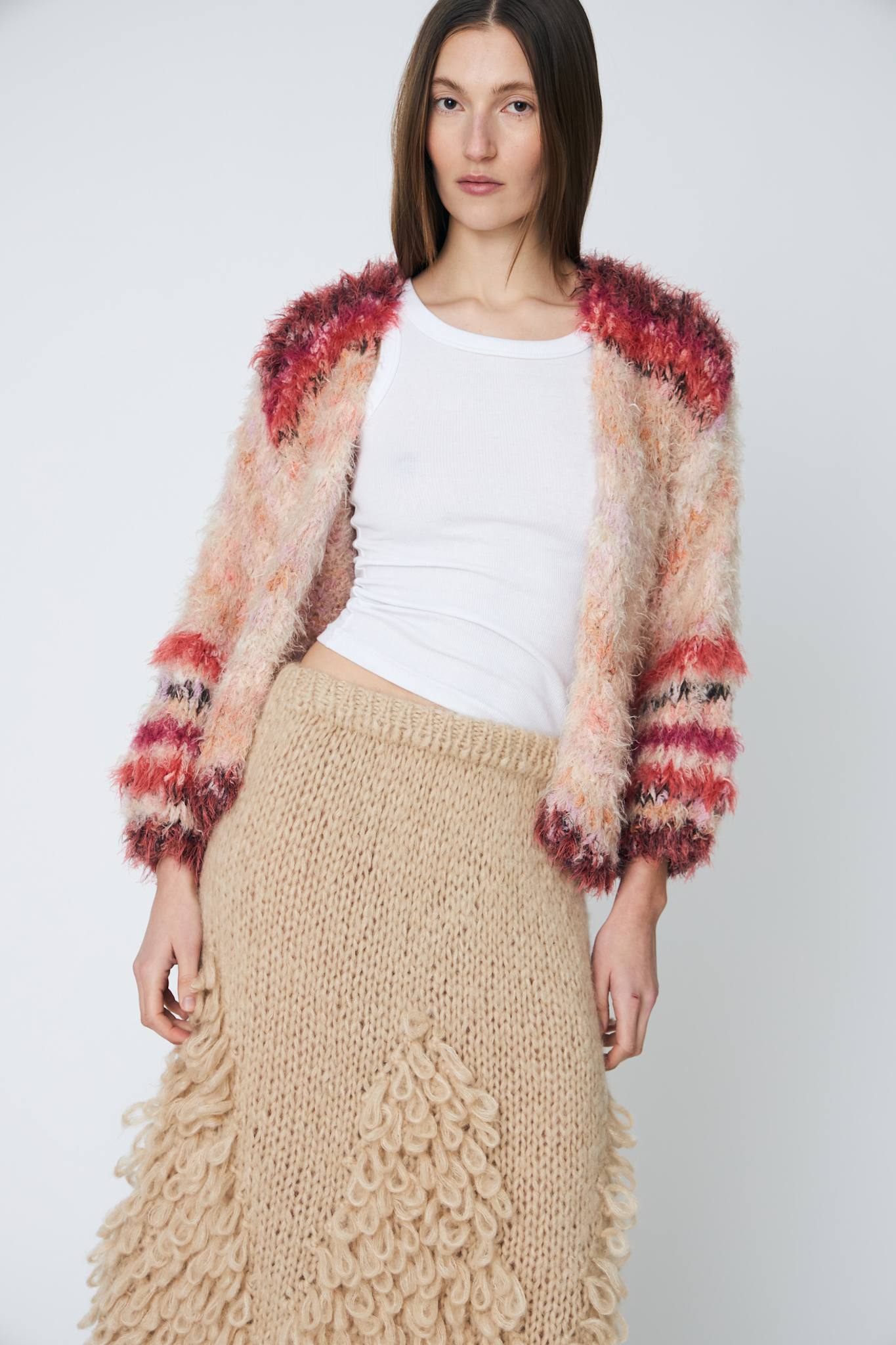 EDEN CARDIGAN - 337 GARNET ROSE - DawnxDare.com