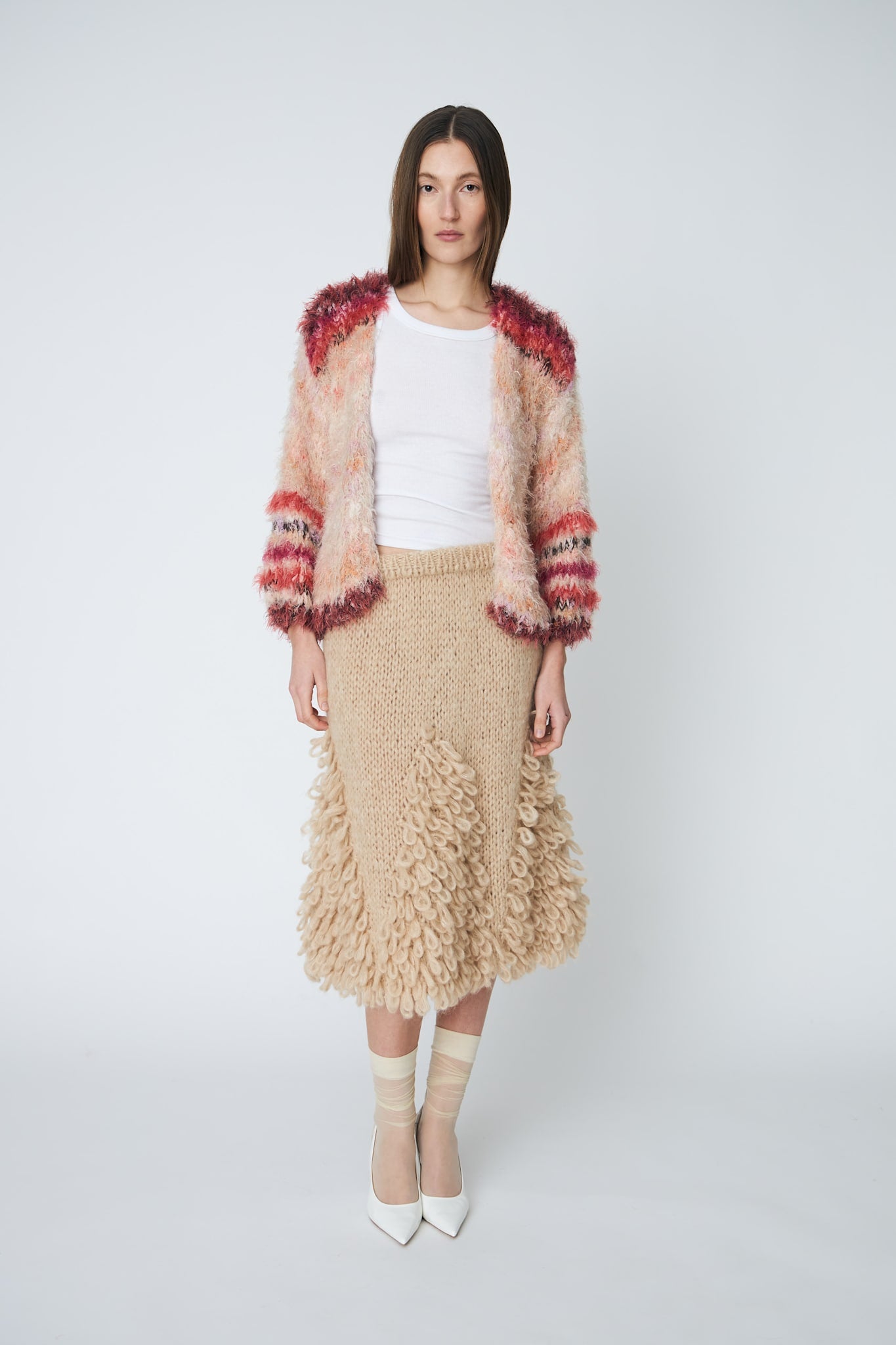 EDEN CARDIGAN - 337 GARNET ROSE - DawnxDare.com