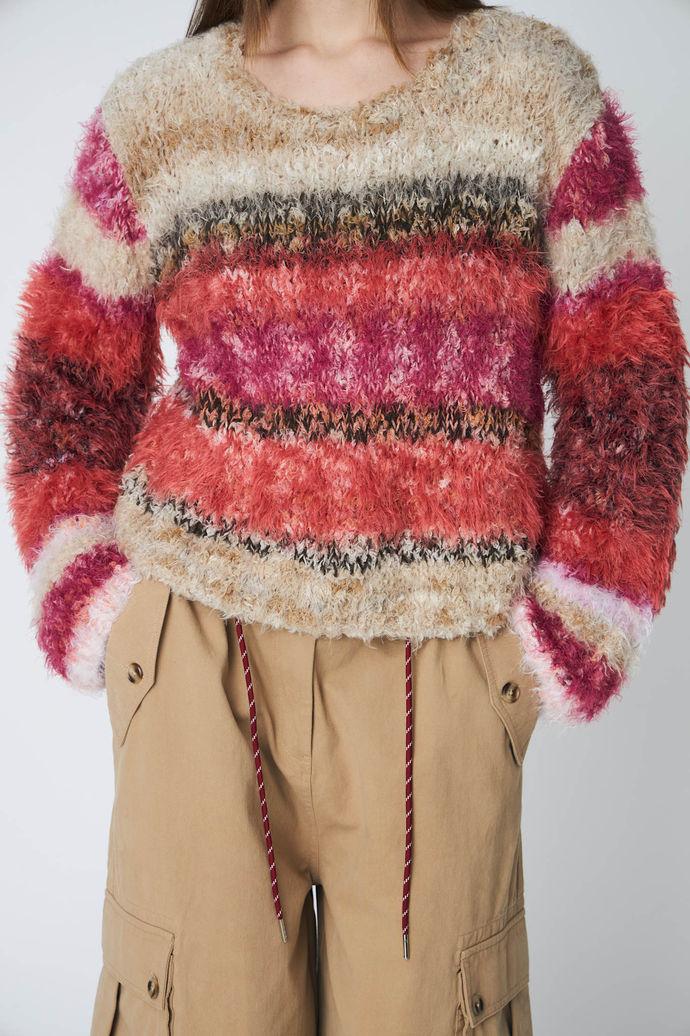 ELOISE PULLOVER - 337 GARNET ROSE - DawnxDare.com