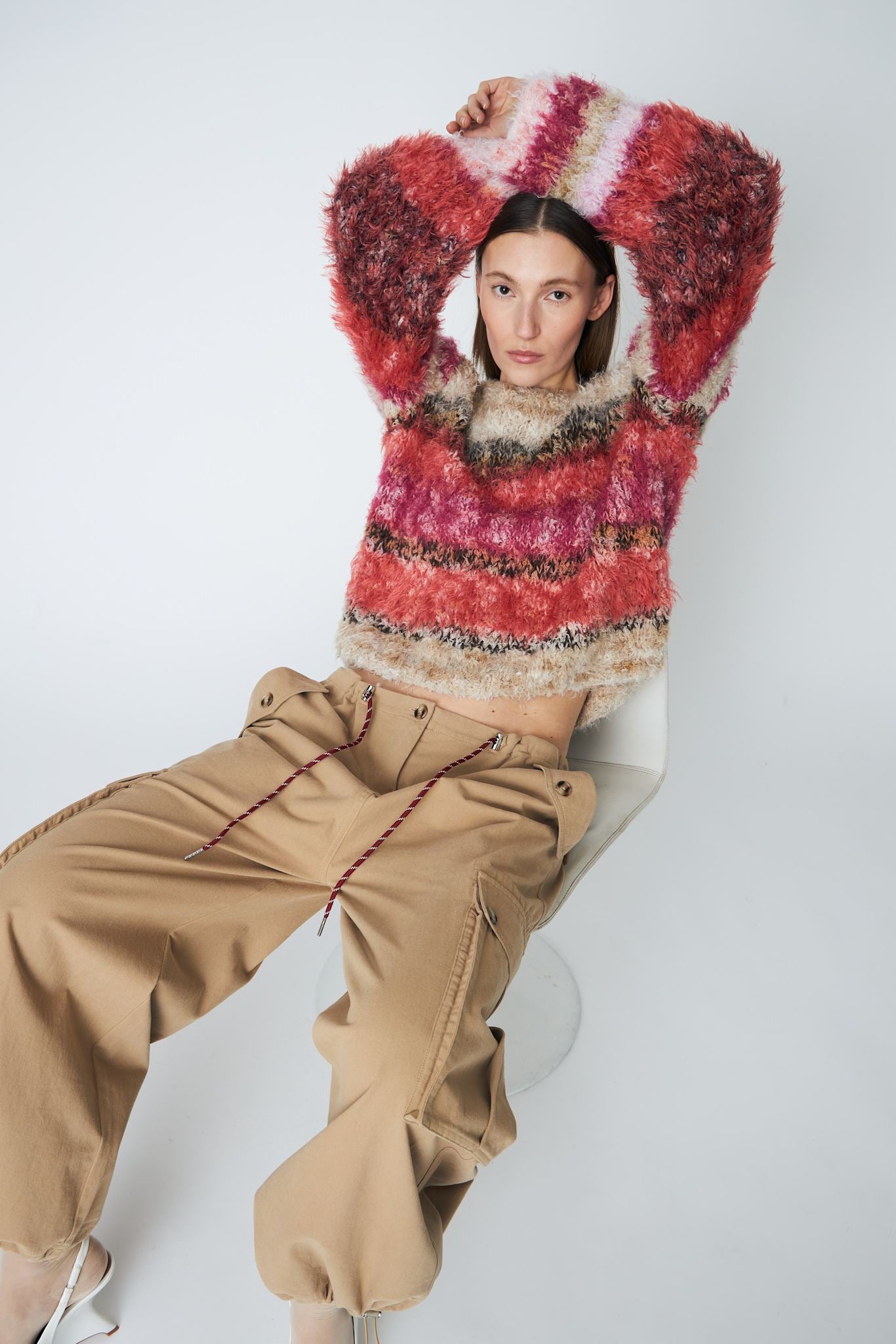 ELOISE PULLOVER - 337 GARNET ROSE - DawnxDare.com