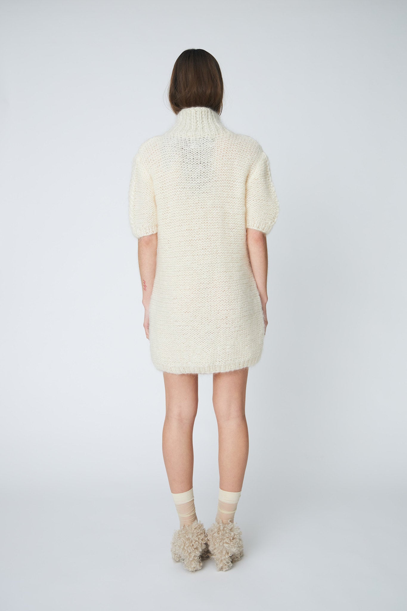 SMILLA  DRESS - 102 CHALK - DawnxDare.com