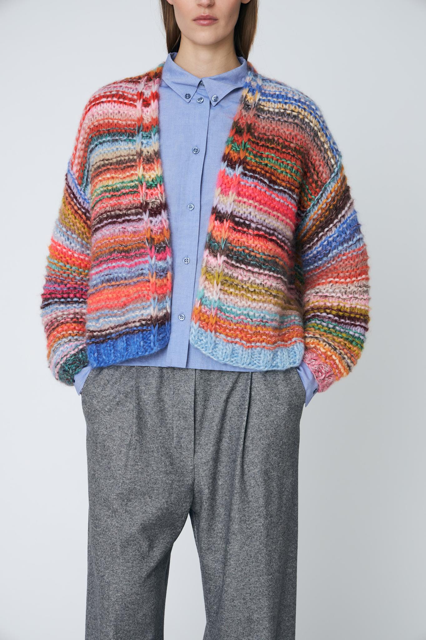 LUISA CARDIGAN - 900 MULTI - DawnxDare.com