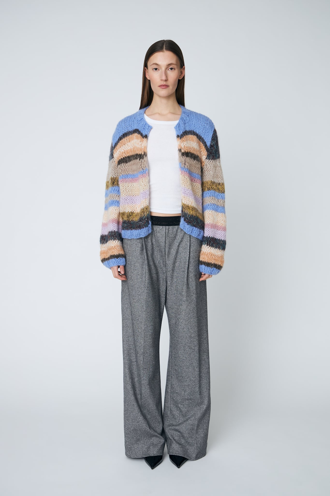 GABI MULTI CARDIGAN - 970 LAVANDER BLUE - DawnxDare.com