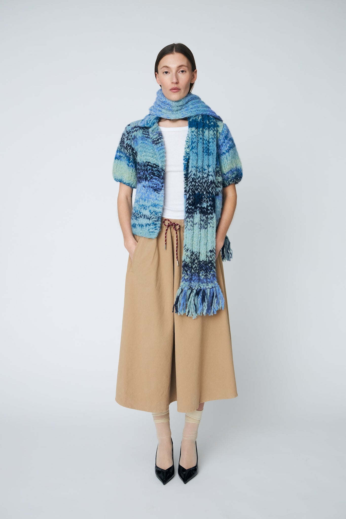 EA SCARF - 620 SKY BLUE - DawnxDare.com