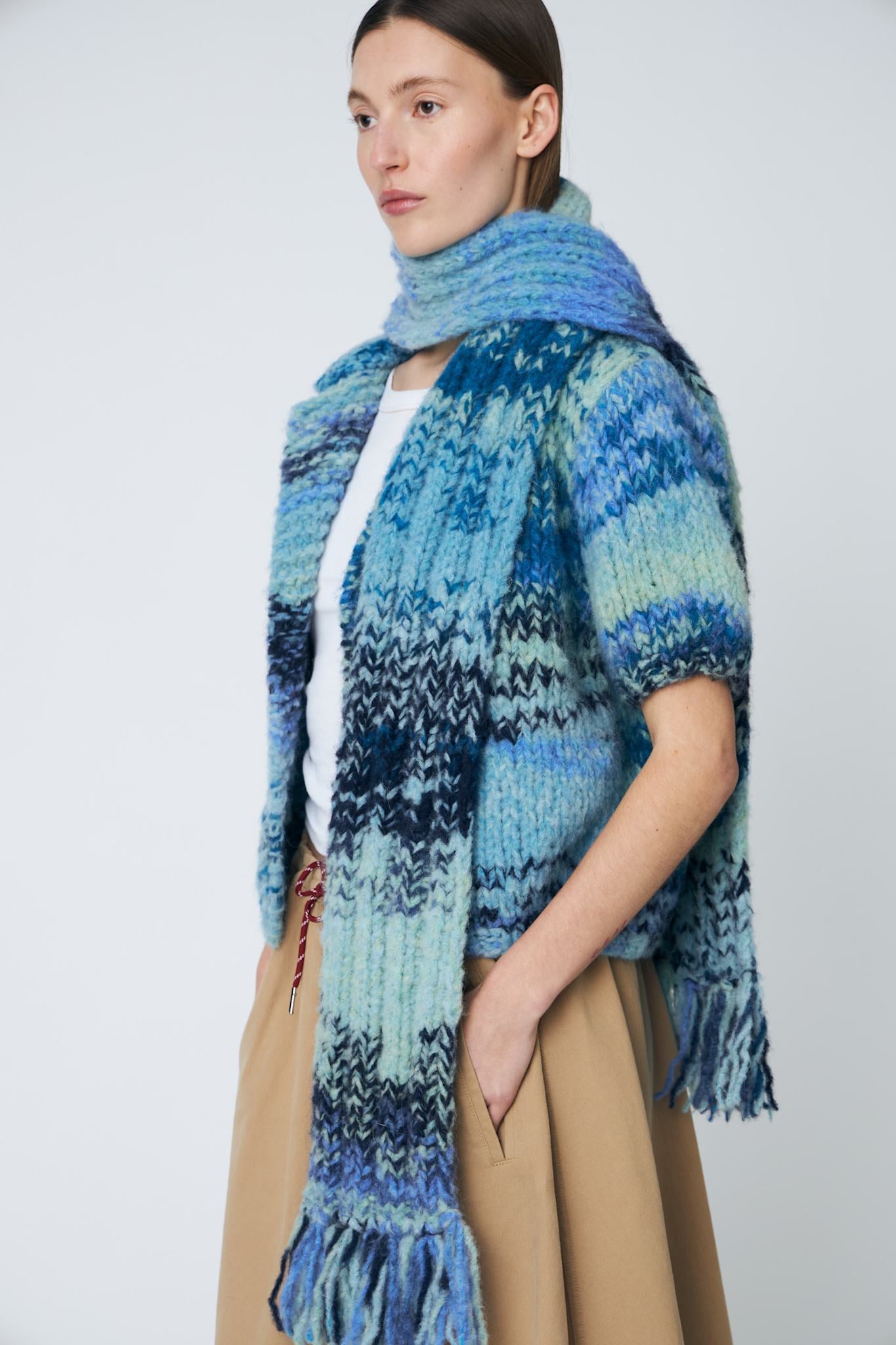 MOA CARDIGAN - 620 SKY BLUE - DawnxDare.com